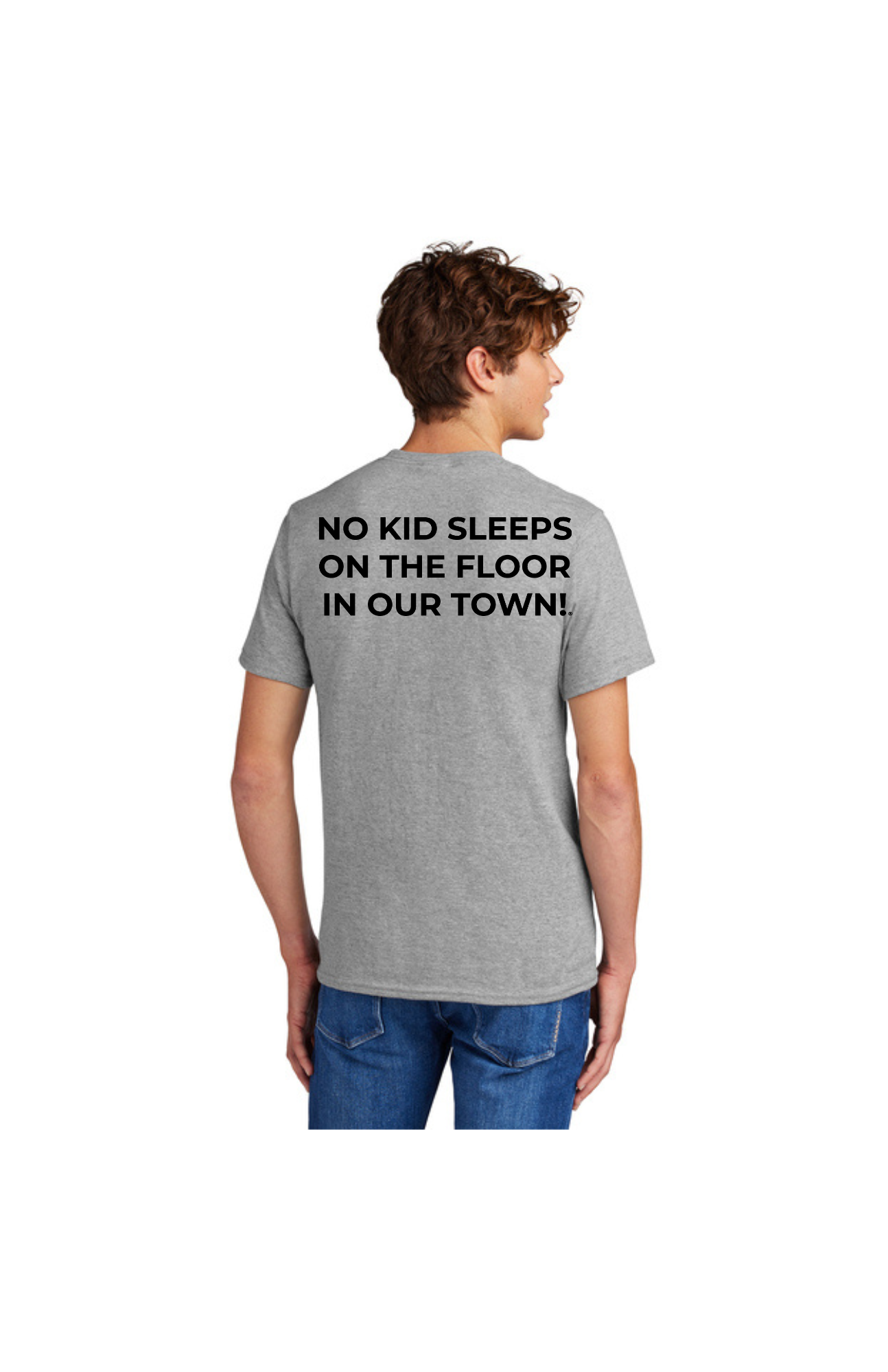 STAFF (TALL) T-Shirt w/ Chapter Name (ATHLETIC HEATHER) - Black or White Logos