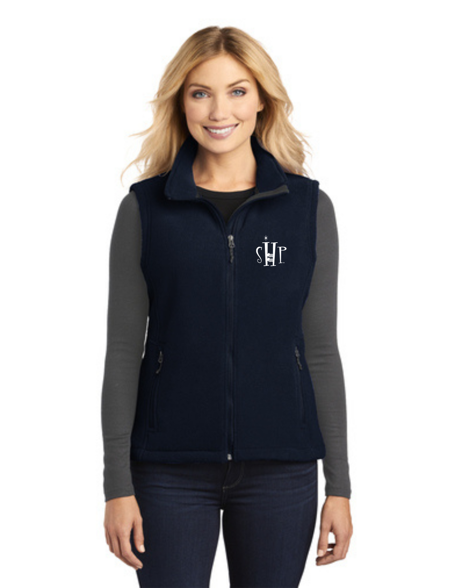 "NEW" SHP Womens Fleece Vest