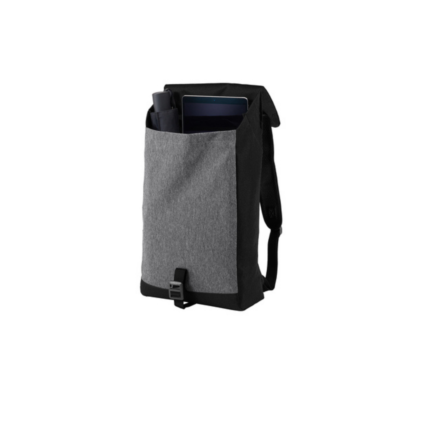 "New" SHP Center Roof Patch Backpack (Grey/Black)