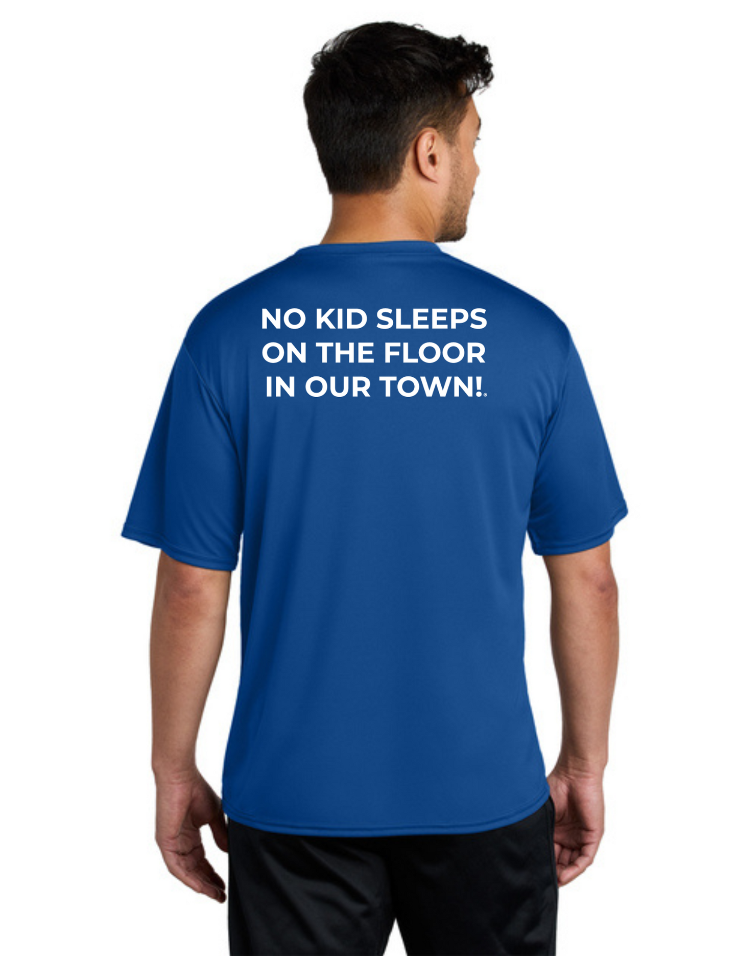 LEGACY - Short Sleeve UV Performance Shirt (TRUE ROYAL) - "SLEEP CIRCLE" LOGO