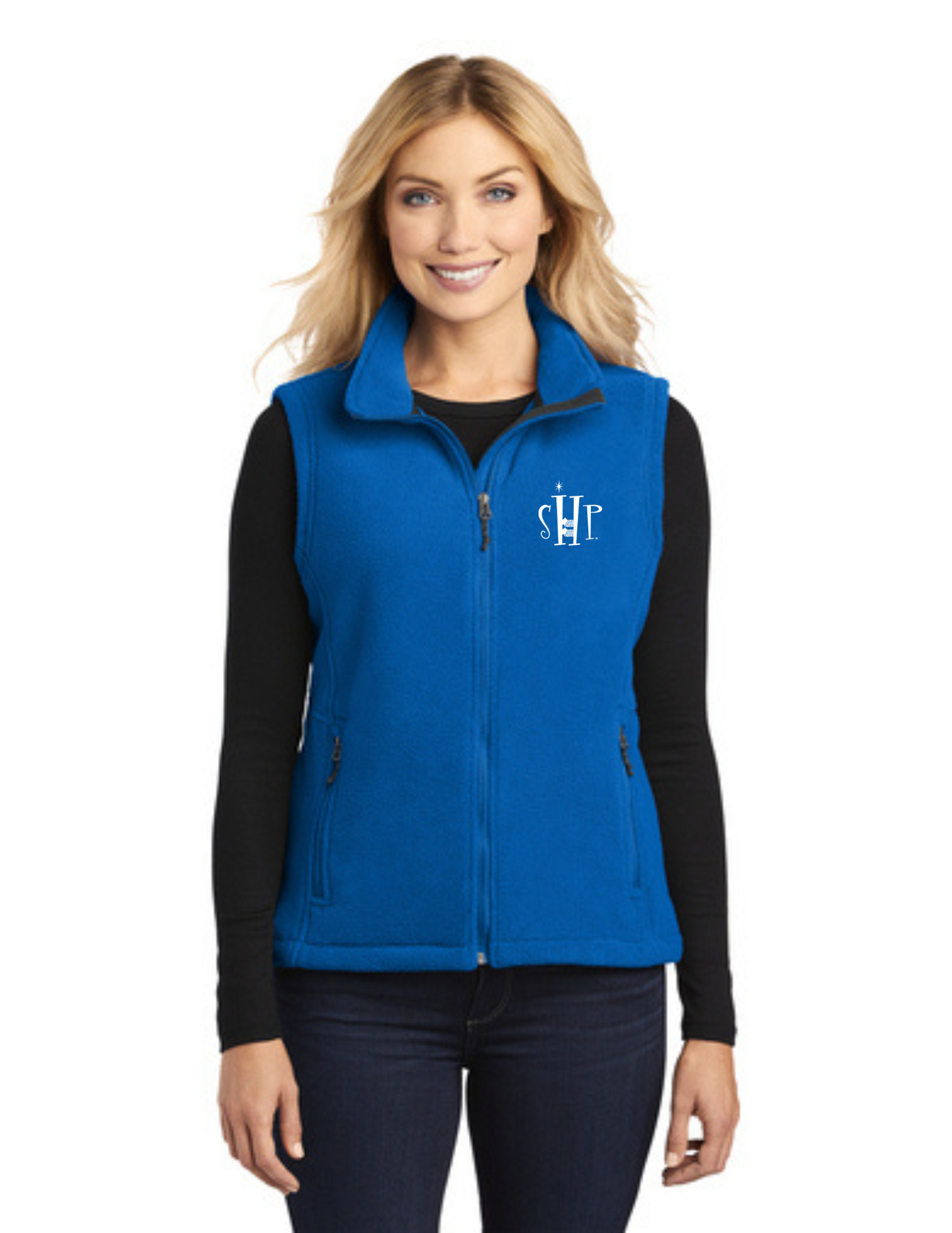 "NEW" SHP Womens Fleece Vest