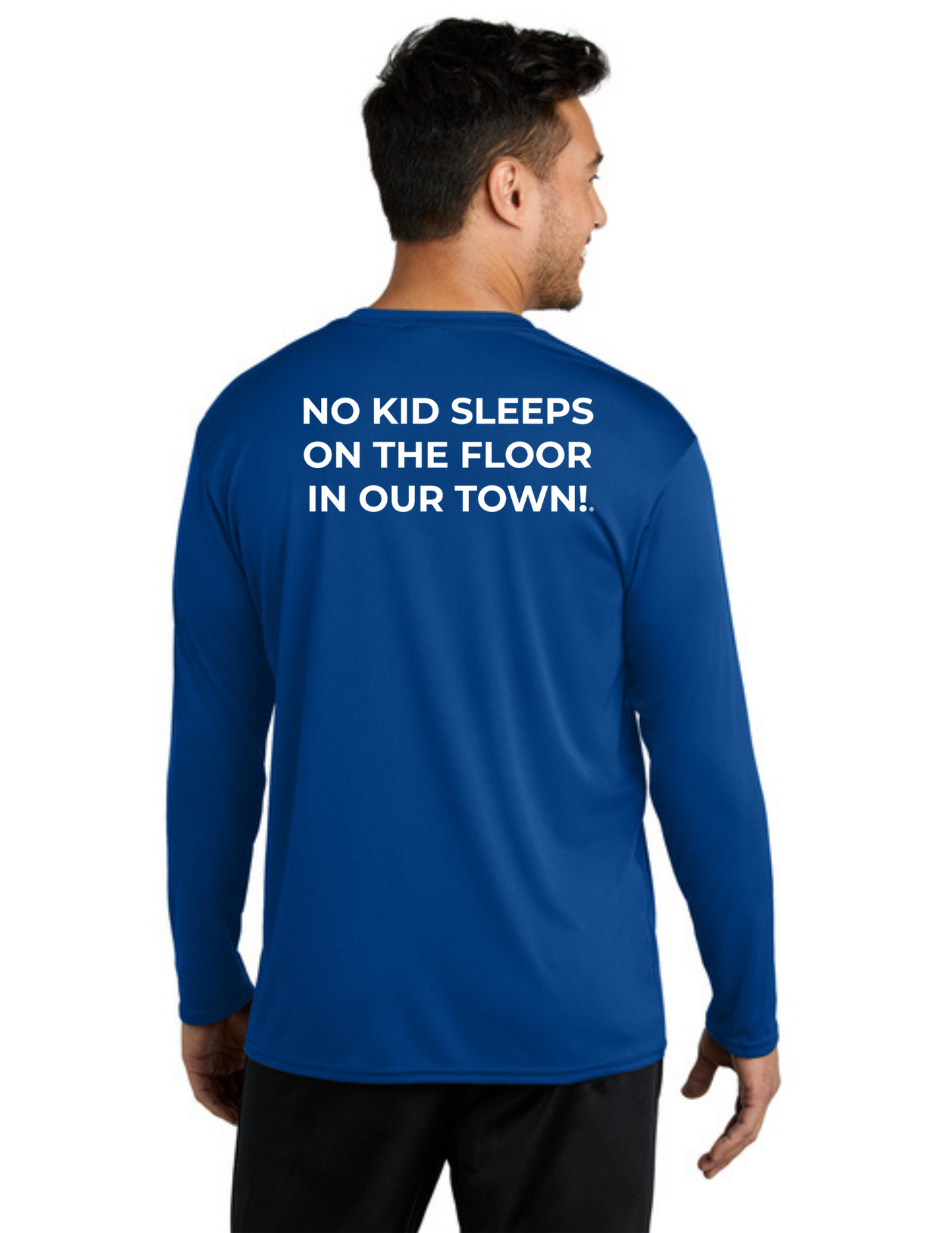 LEGACY - Long Sleeve Performance UV Shirt (TRUE ROYAL) - "SLEEP CIRCLE" LOGO