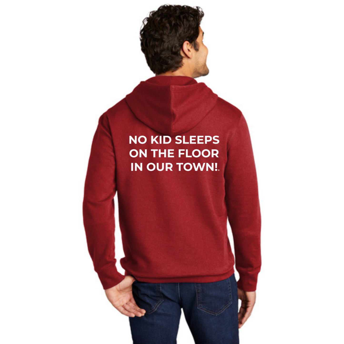 STAFF Hoodie w/ Chapter Name (CLASSIC RED) - Black or White Logos
