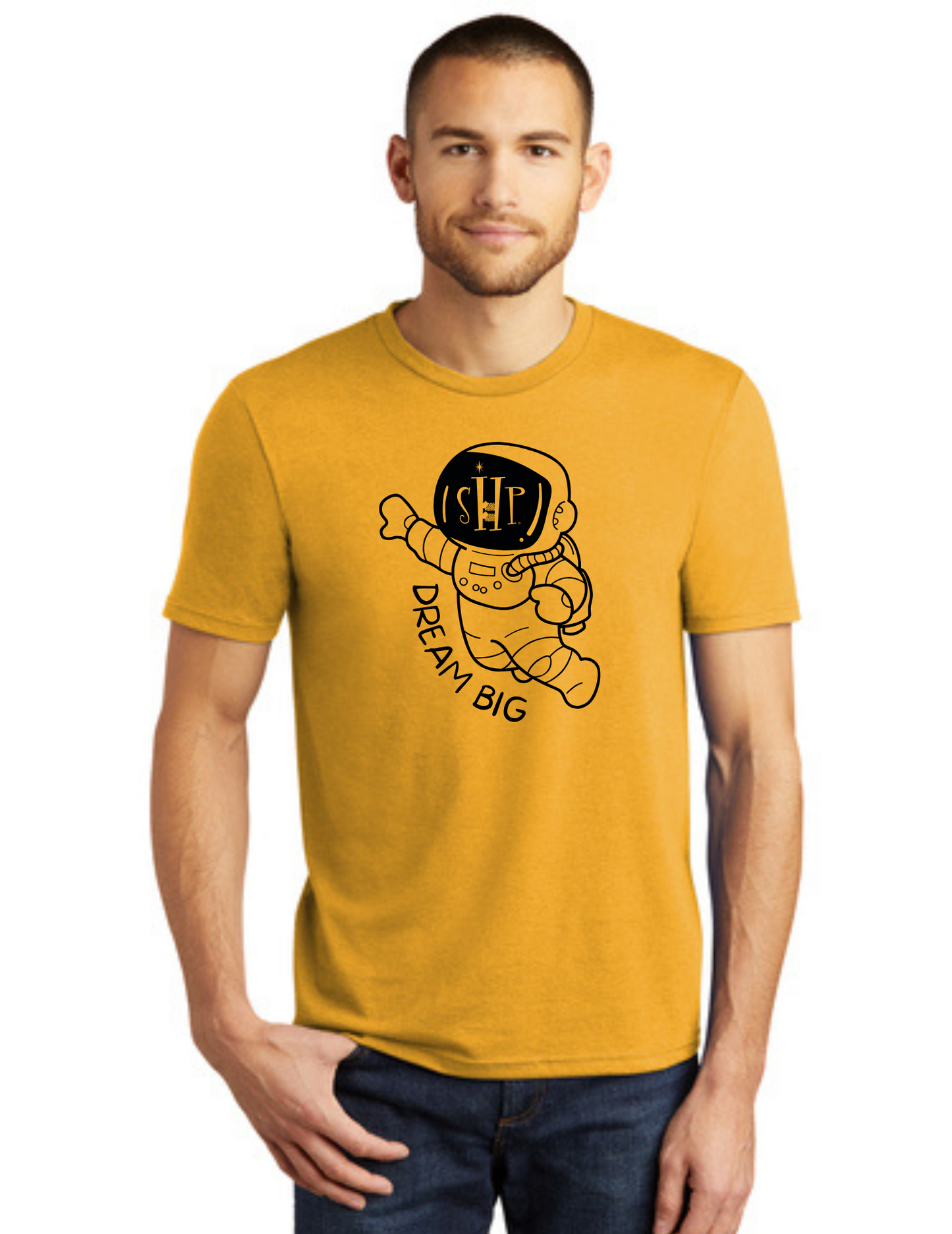 "NEW" Graphic Tee - SHP Dream Big Astronaut T-shirt