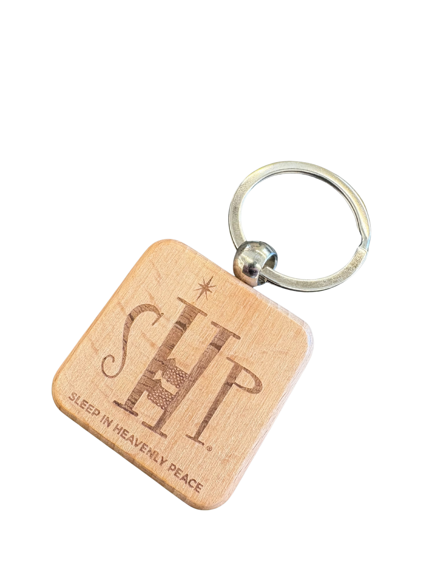 CHAPTER - Wooden Keychain w/ Laser Engraving