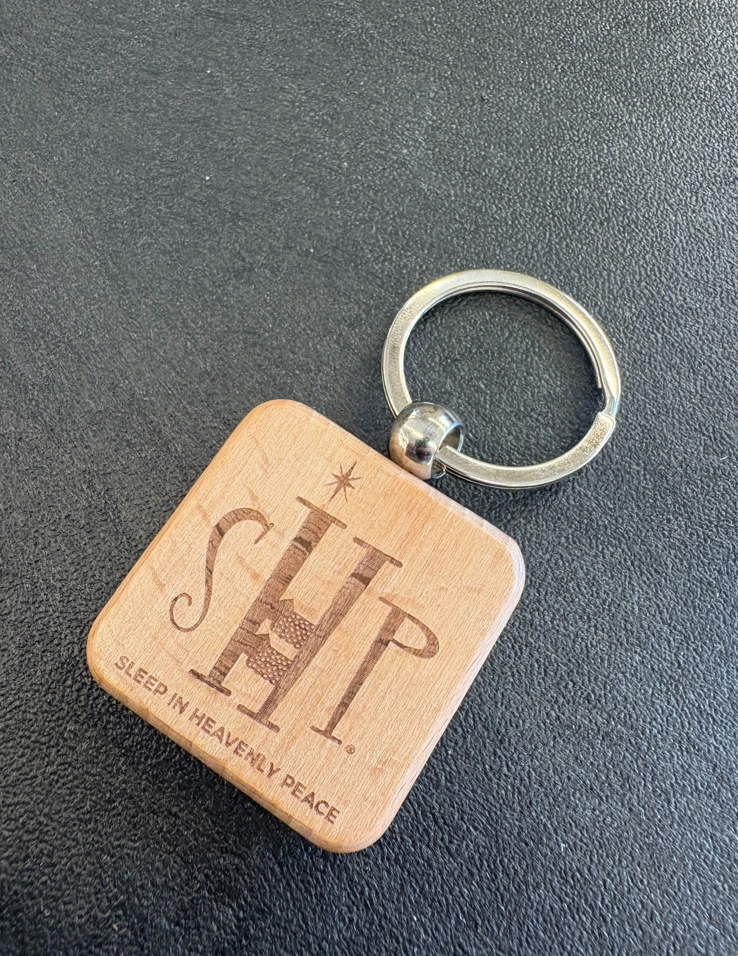 CHAPTER - Wooden Keychain w/ Laser Engraving