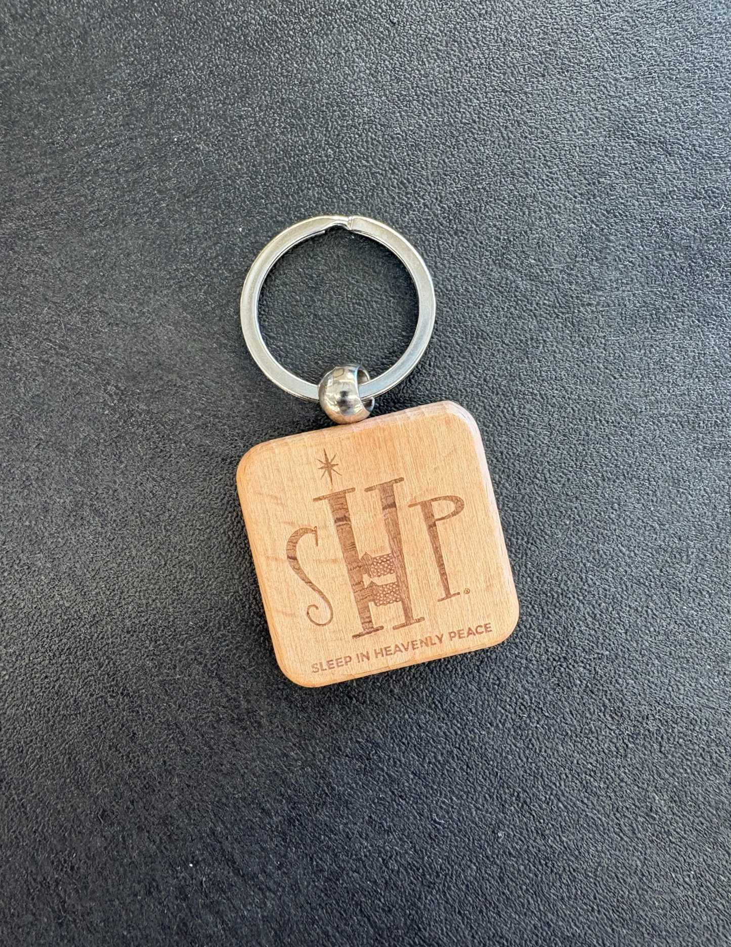 CHAPTER - Wooden Keychain w/ Laser Engraving
