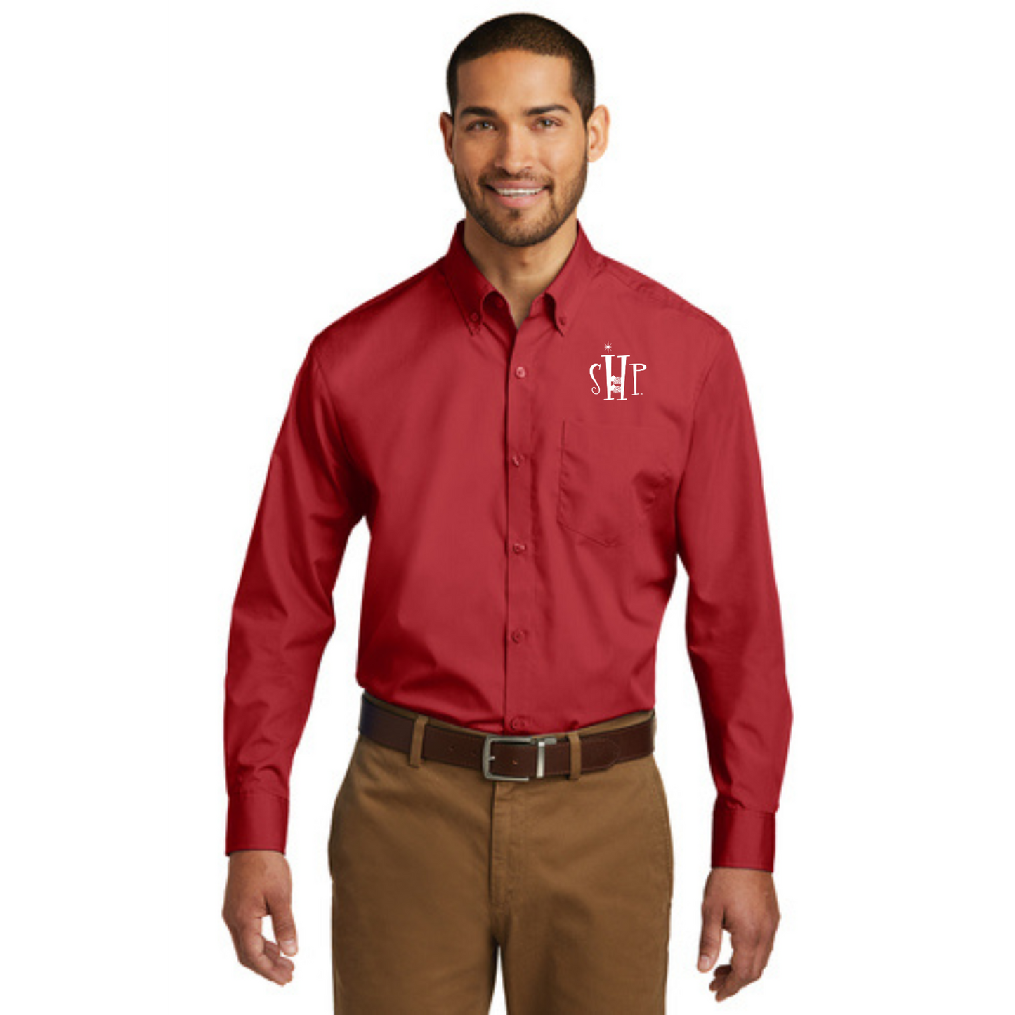 Official SHP Long Sleeve Button Down Shirt - Men's (All Colorways)