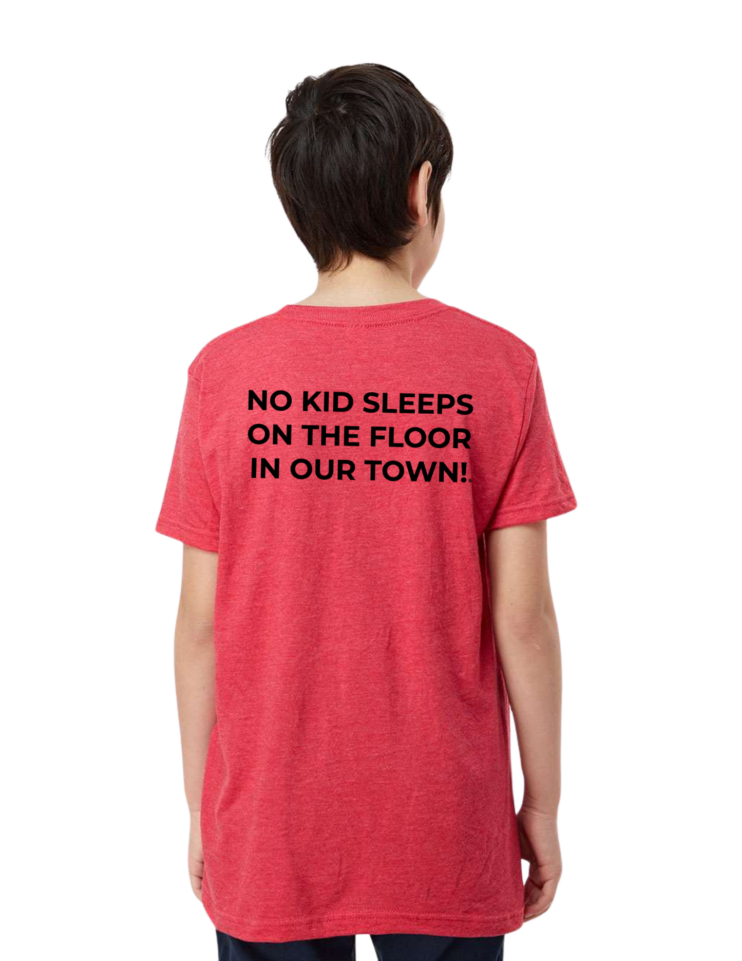 LEGACY - YOUTH Tee (RED) - “SHELDON” LOGO