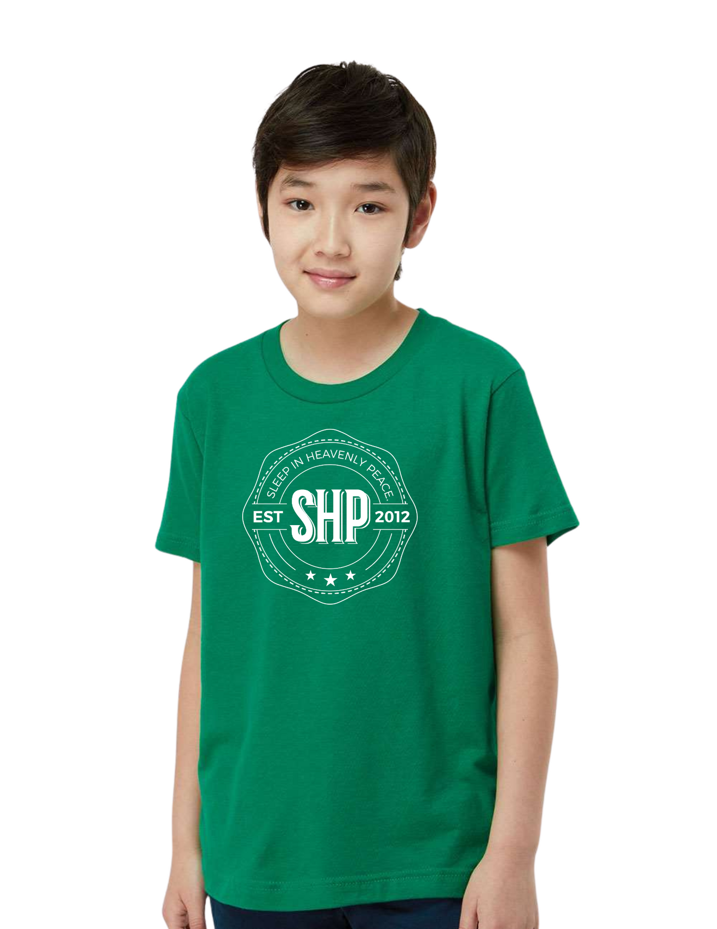LEGACY - YOUTH Tee (KELLY GREEN) - “ESTABLISHED” LOGO