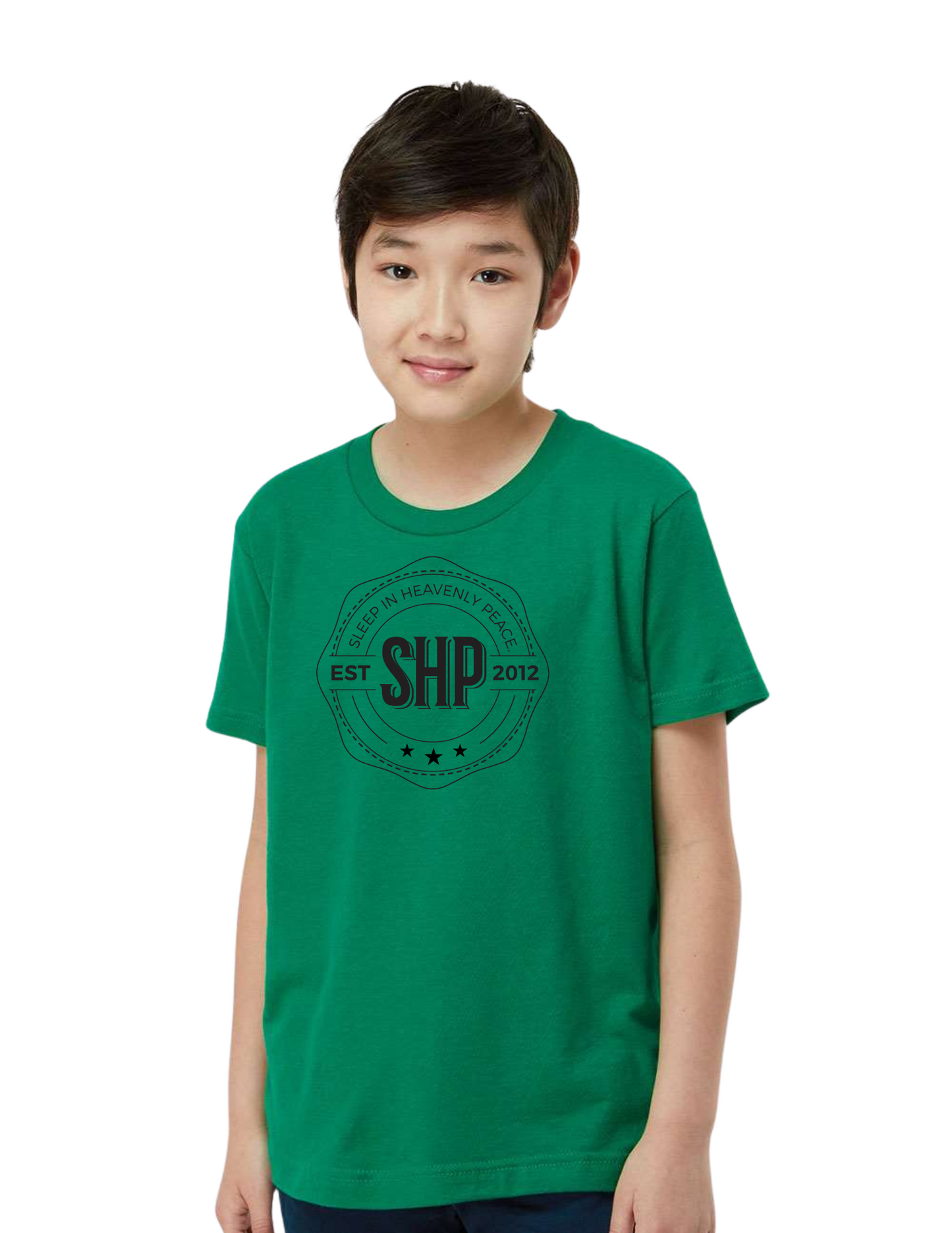 LEGACY - YOUTH Tee (KELLY GREEN) - “ESTABLISHED” LOGO