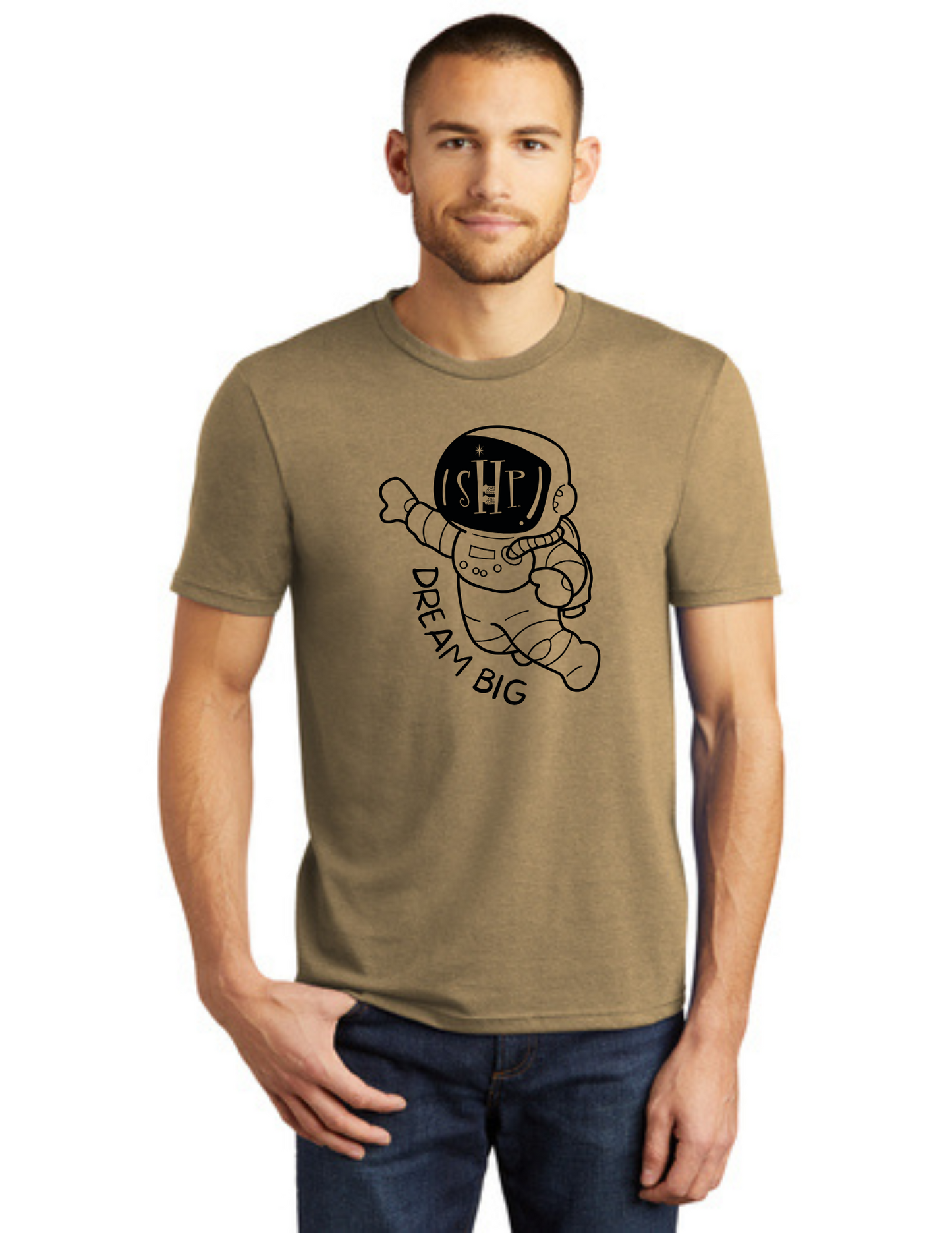"NEW" Graphic Tee - SHP Dream Big Astronaut T-shirt
