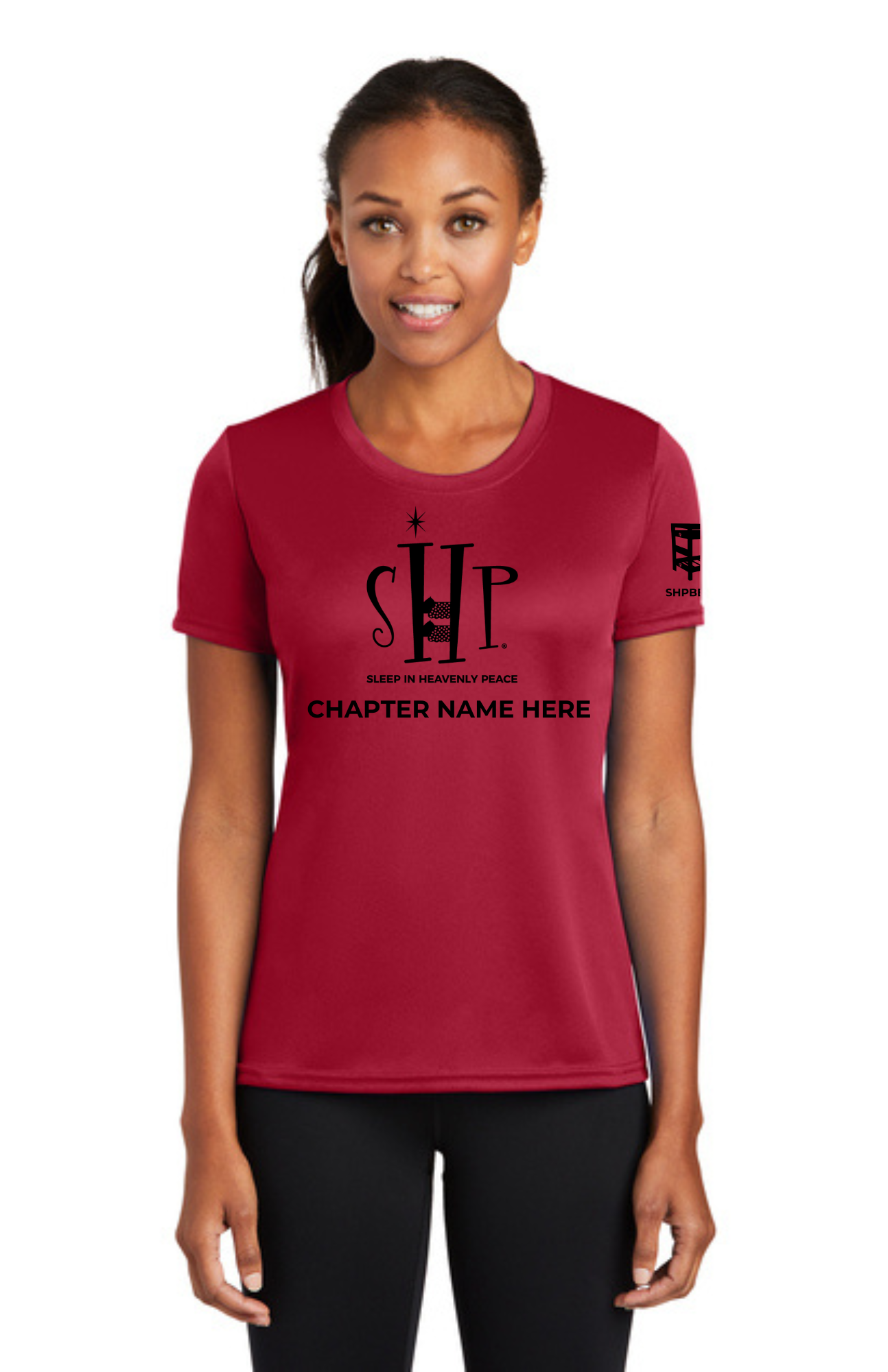 Chapter WOMEN'S Performance Short Sleeve (RED)