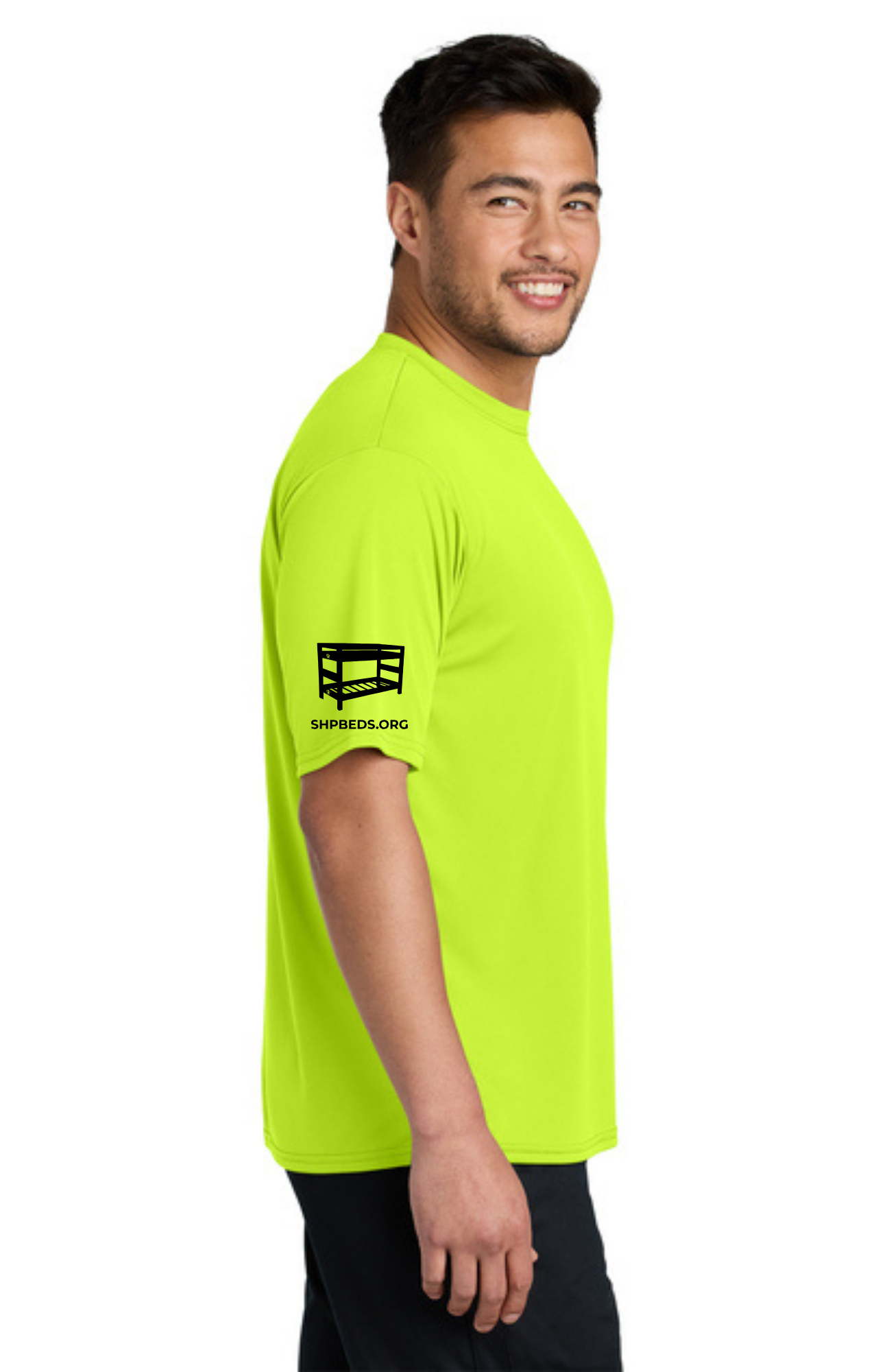 Chapter - ADULT Performance UV Short Sleeve (NEON YELLOW) - "CHAPTER NAME"