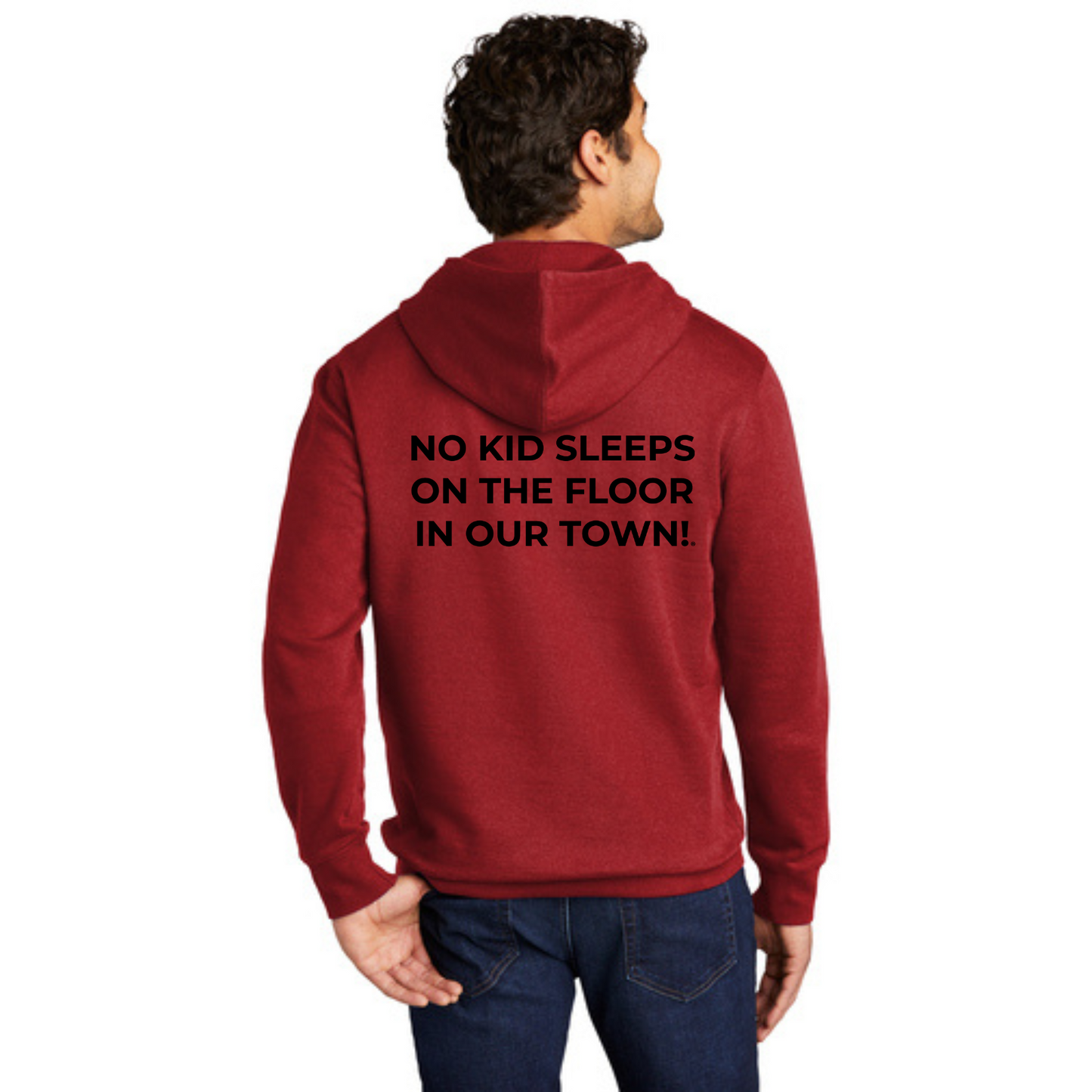STAFF Hoodie w/ Chapter Name (CLASSIC RED) - Black or White Logos
