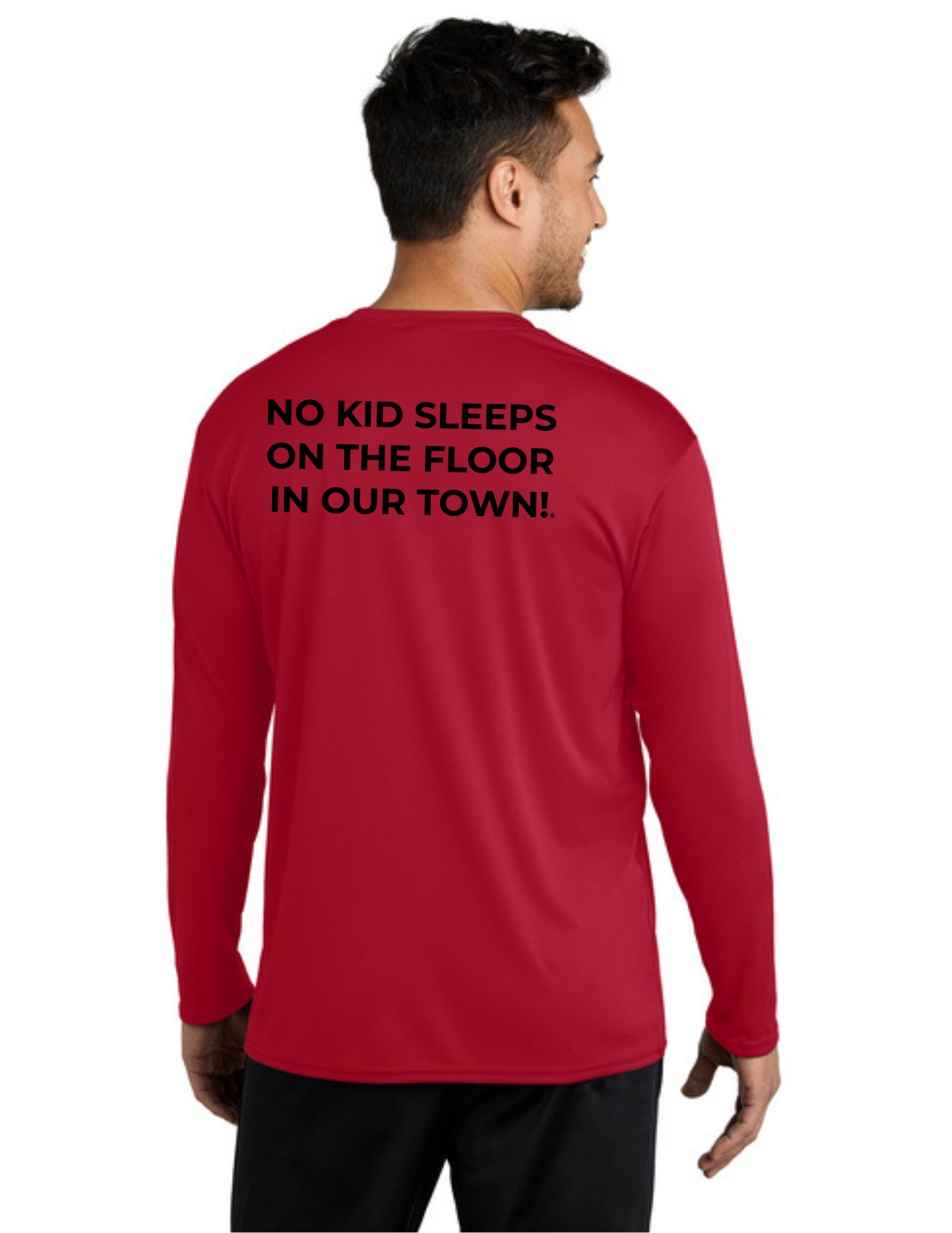 LEGACY - Long Sleeve Performance UV Shirt (RED) - "ESTABLISHED" LOGO