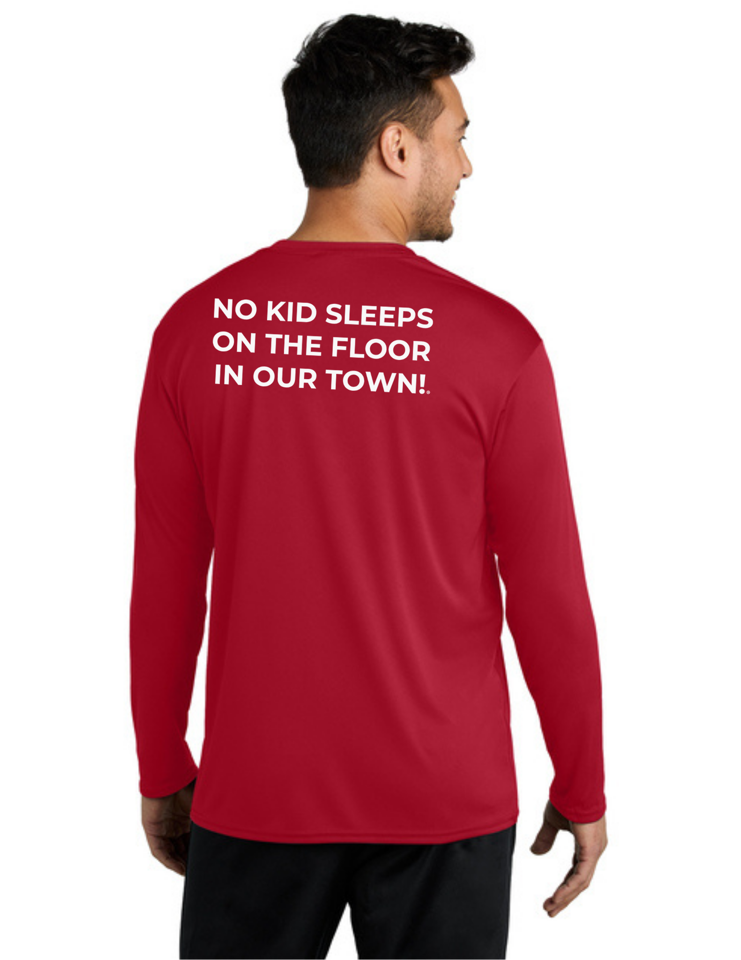 LEGACY - Long Sleeve Performance UV Shirt (RED) - "ESTABLISHED" LOGO