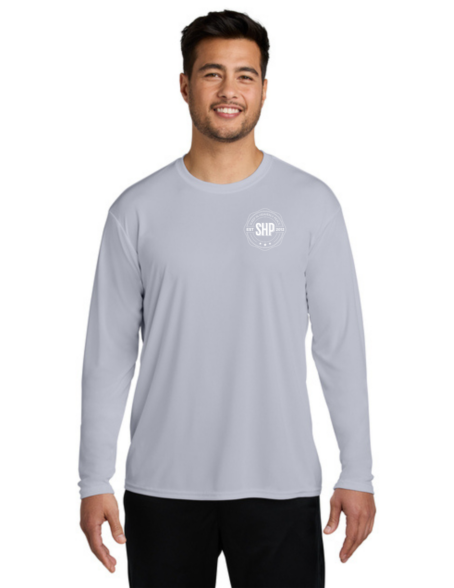 LEGACY - Long Sleeve Performance UV Shirt (SILVER) - "ESTABLISHED" LOGO