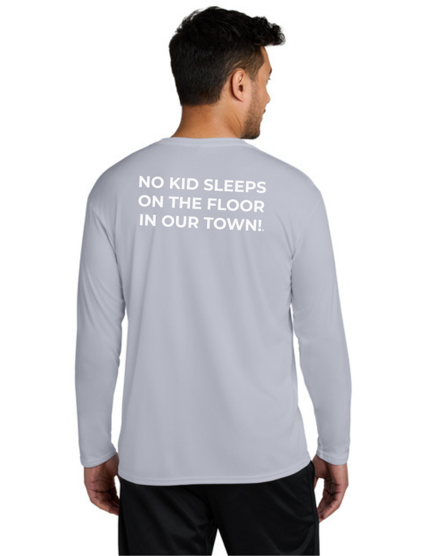 LEGACY - Long Sleeve Performance UV Shirt (SILVER) - "ESTABLISHED" LOGO