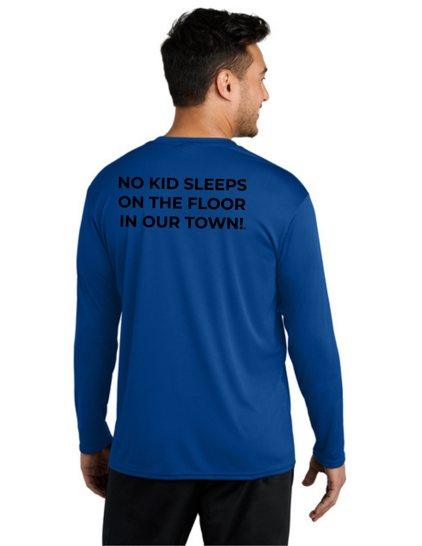 LEGACY - Long Sleeve Performance UV Shirt (TRUE ROYAL) - "ESTABLISHED" LOGO