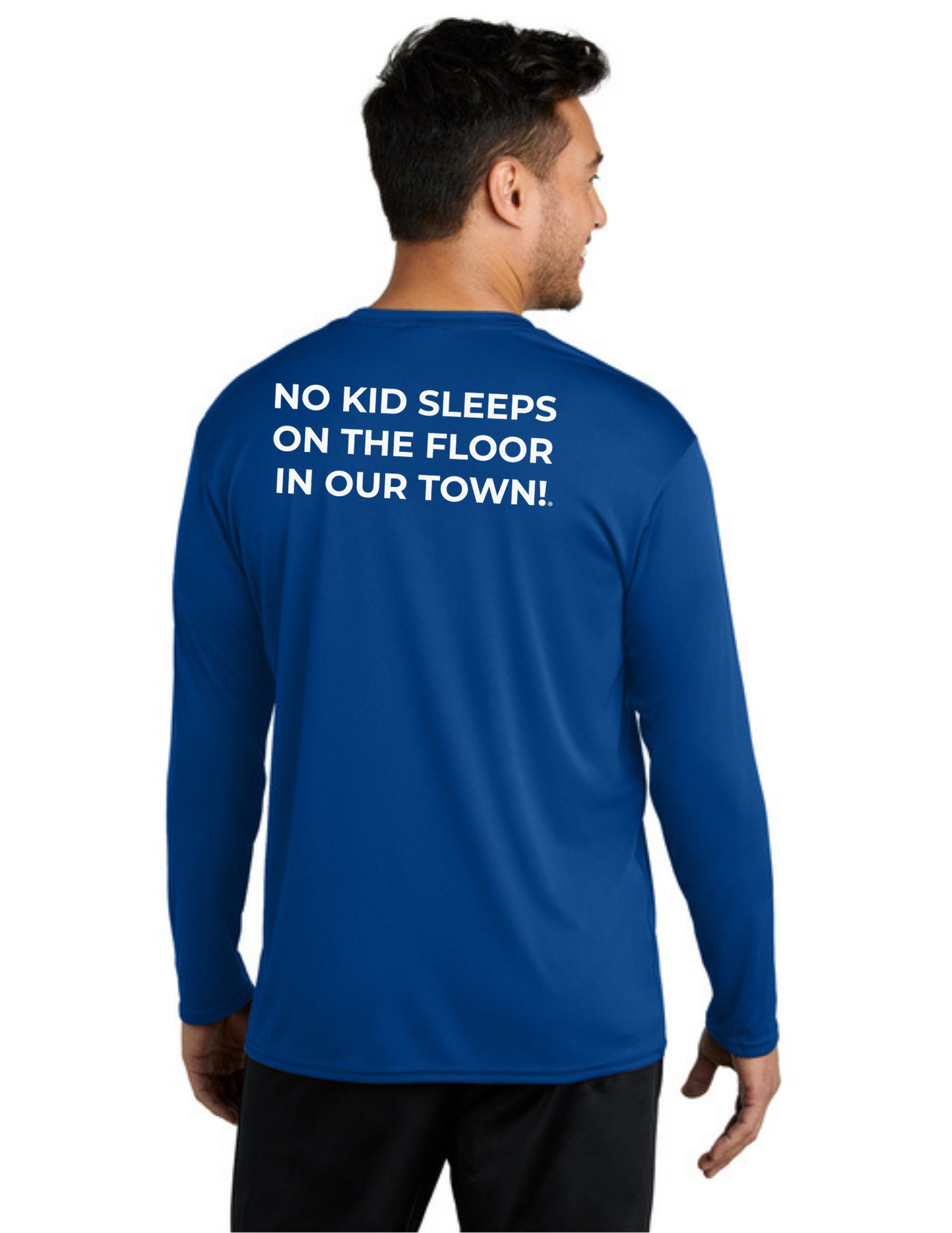 LEGACY - Long Sleeve Performance UV Shirt (TRUE ROYAL) - "ESTABLISHED" LOGO