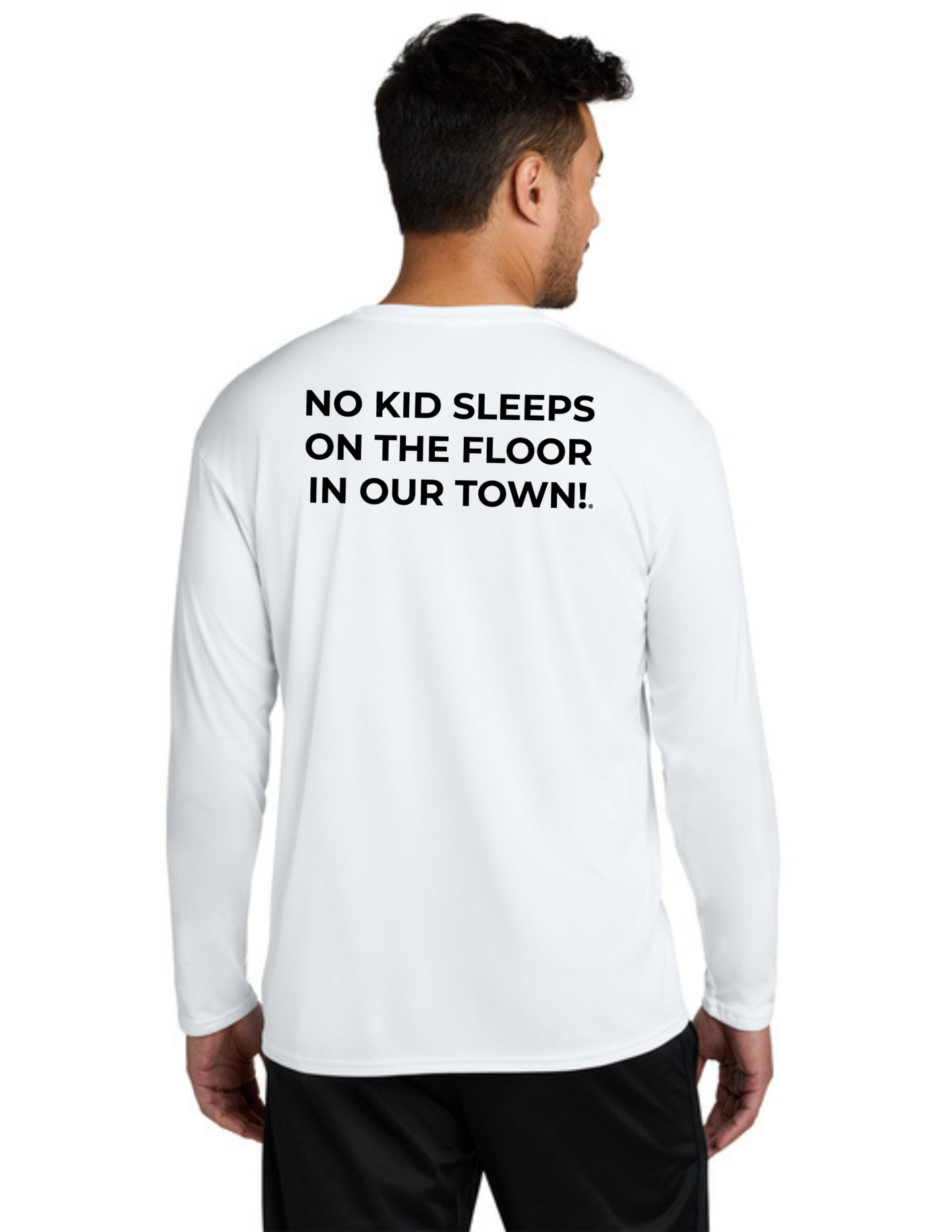 LEGACY - Long Sleeve Performance UV Shirt (WHITE) - "SHELDON" LOGO