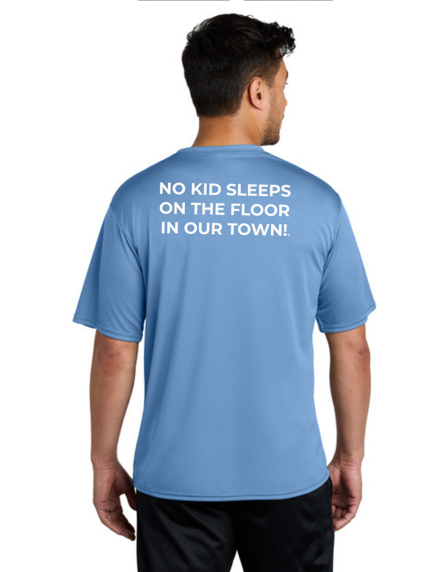 LEGACY - Short Sleeve UV Performance Shirt (CAROLINA BLUE) - "SHELDON" LOGO