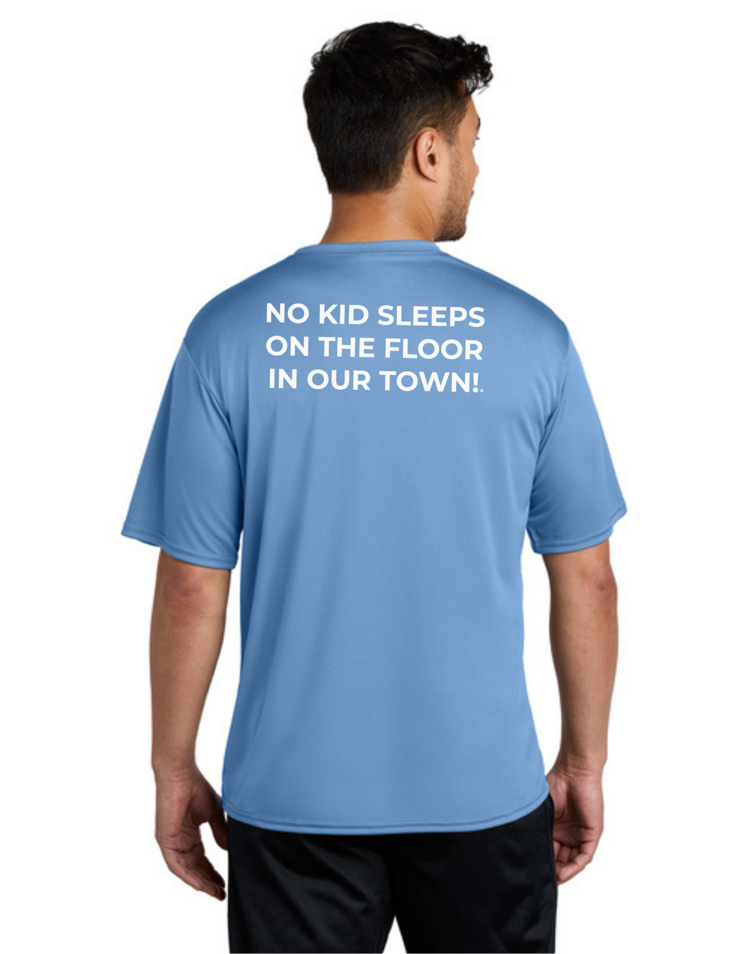 LEGACY - Short Sleeve UV Performance Shirt (CAROLINA BLUE) - "ESTABLISHED" LOGO