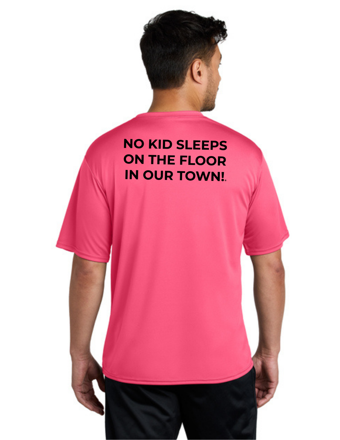 LEGACY - Short Sleeve UV Performance Shirt (NEON PINK) - "ESTABLISHED" LOGO