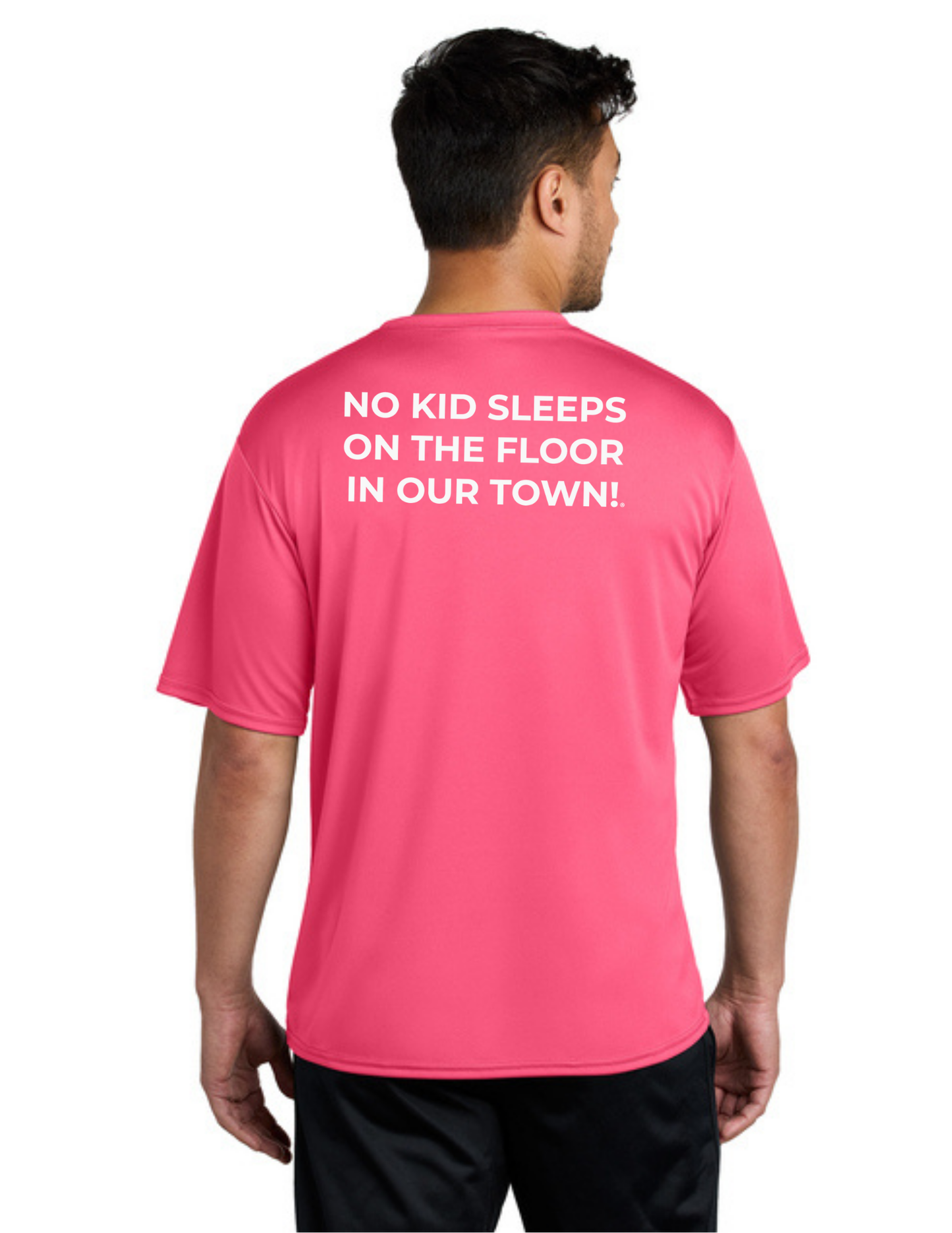 LEGACY - Short Sleeve UV Performance Shirt (NEON PINK) - "ESTABLISHED" LOGO