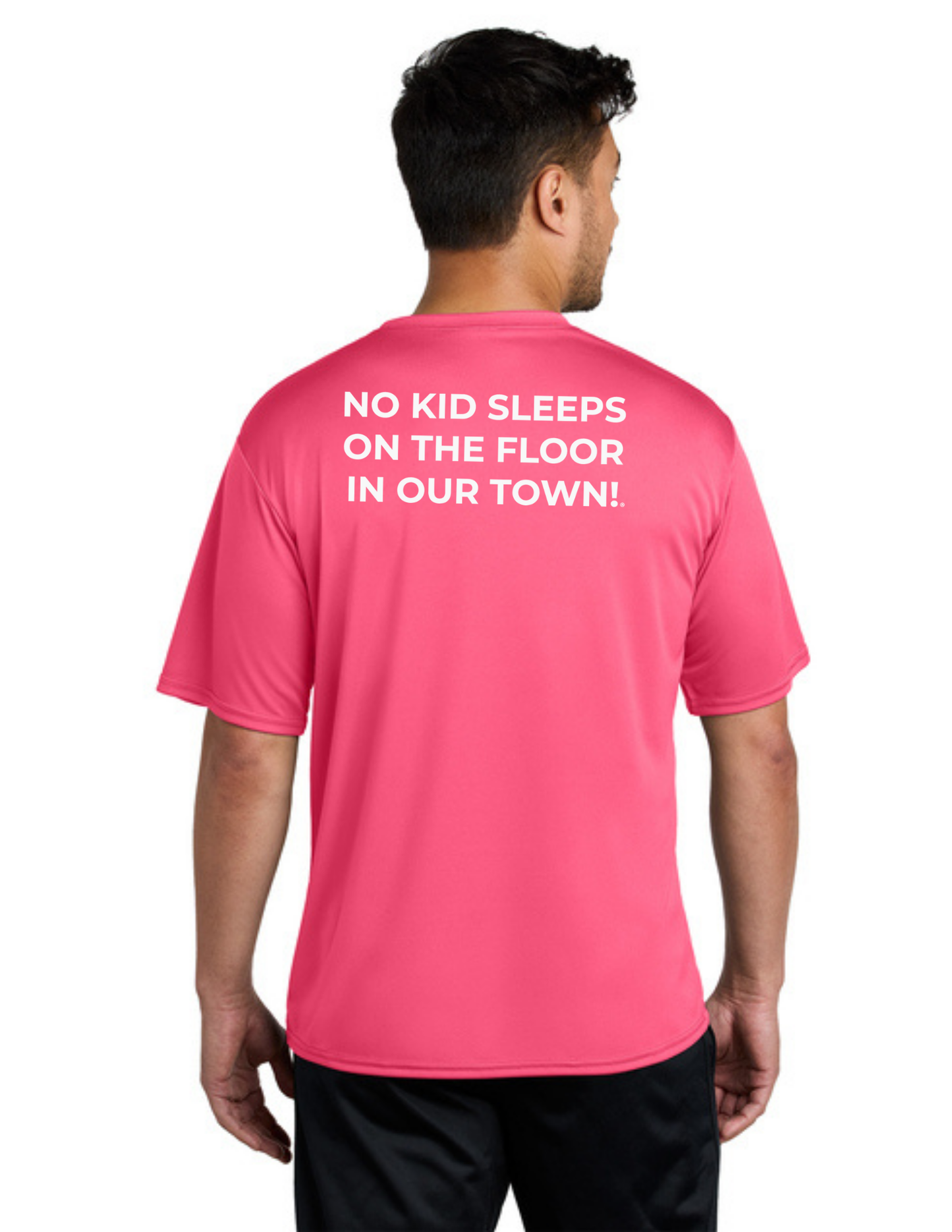 LEGACY - Short Sleeve UV Performance Shirt (NEON PINK) - "SHELDON" LOGO