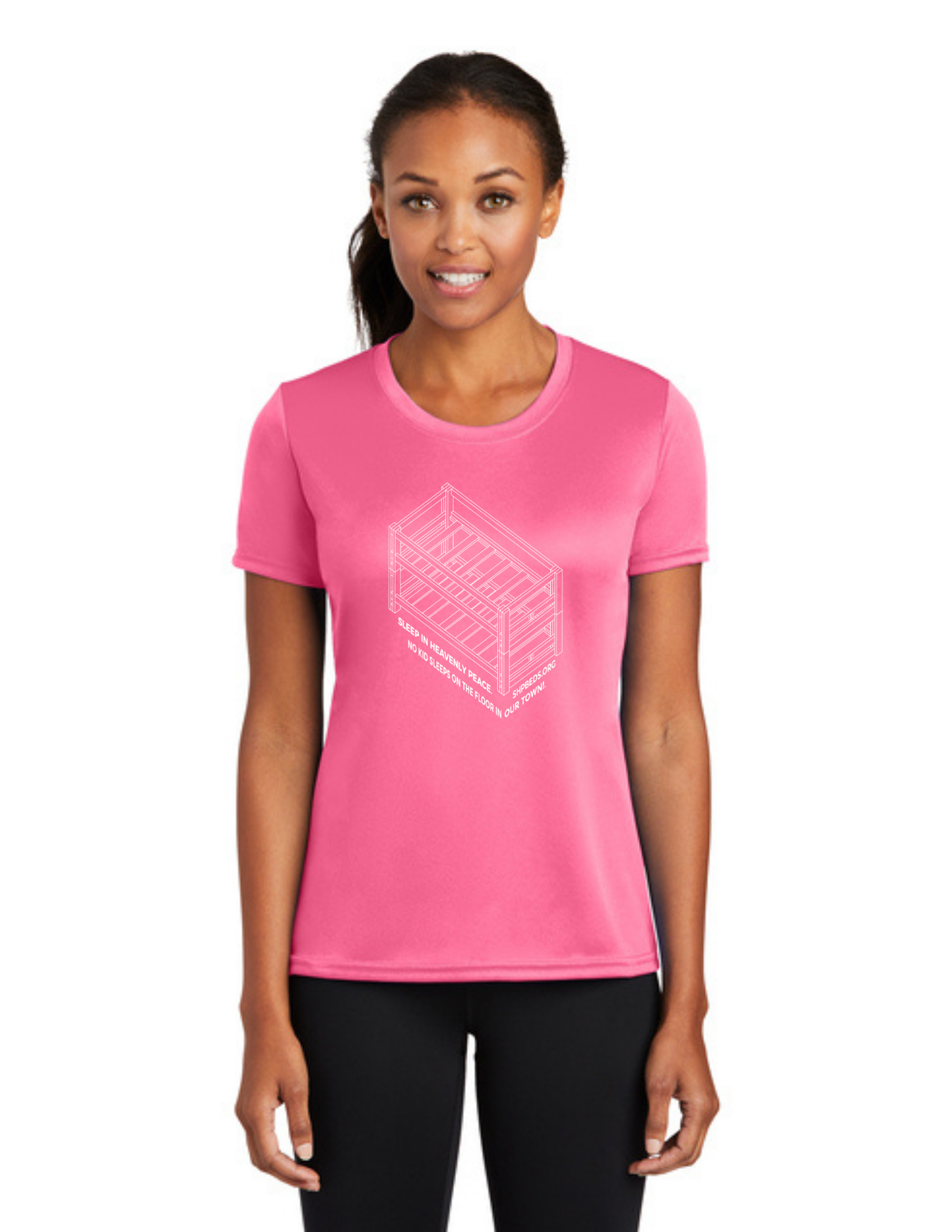 LEGACY - (WOMEN’S) Short Sleeve UV Performance Shirt (NEON PINK) - "SHELDON" LOGO