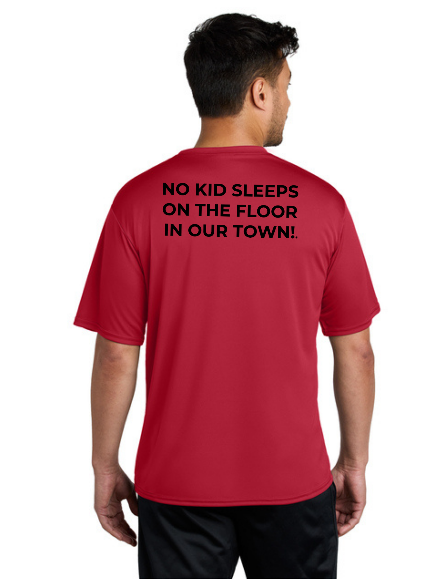 LEGACY - Short Sleeve UV Performance Shirt (RED) - "ESTABLISHED" LOGO