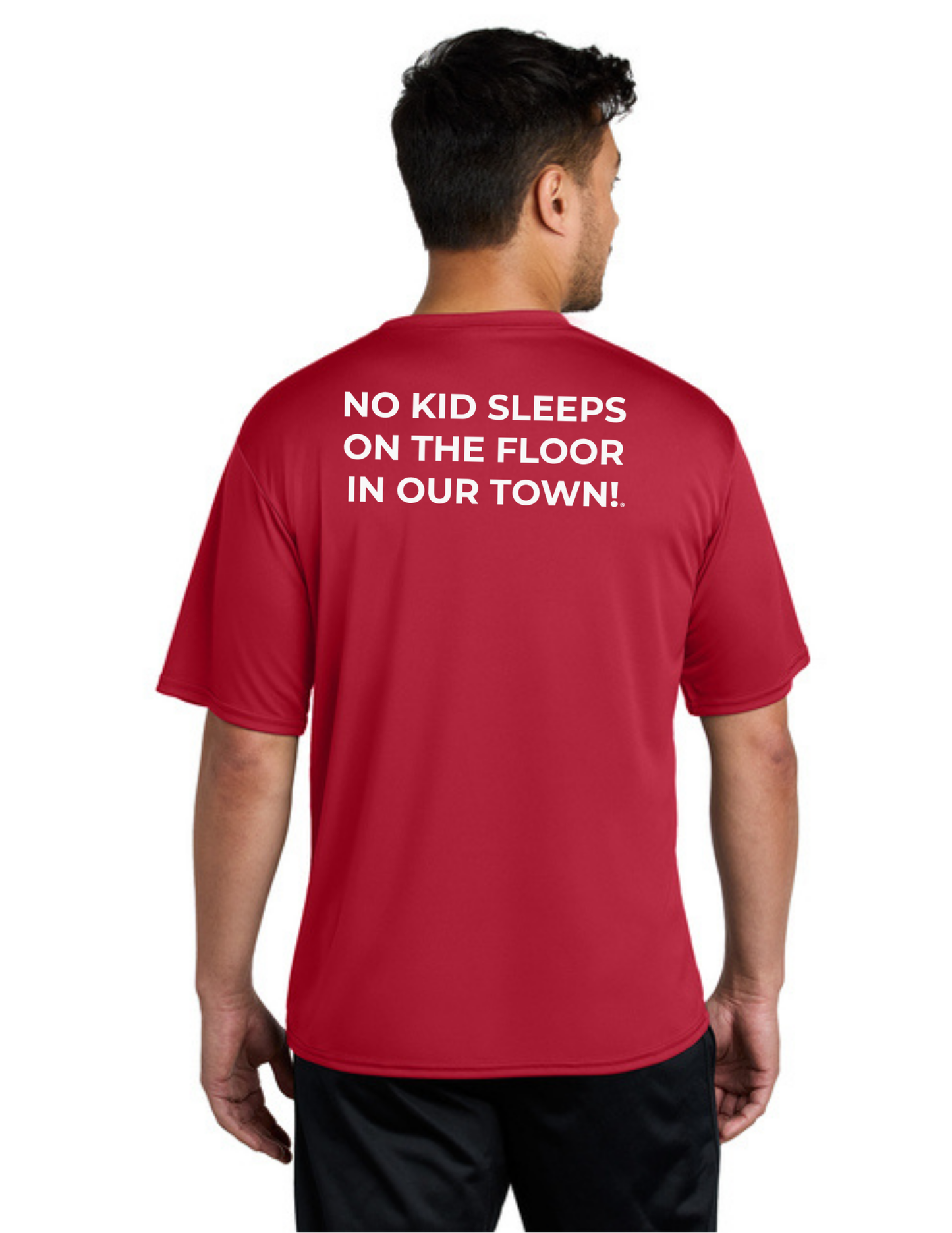 LEGACY - Short Sleeve UV Performance Shirt (RED) - "ESTABLISHED" LOGO