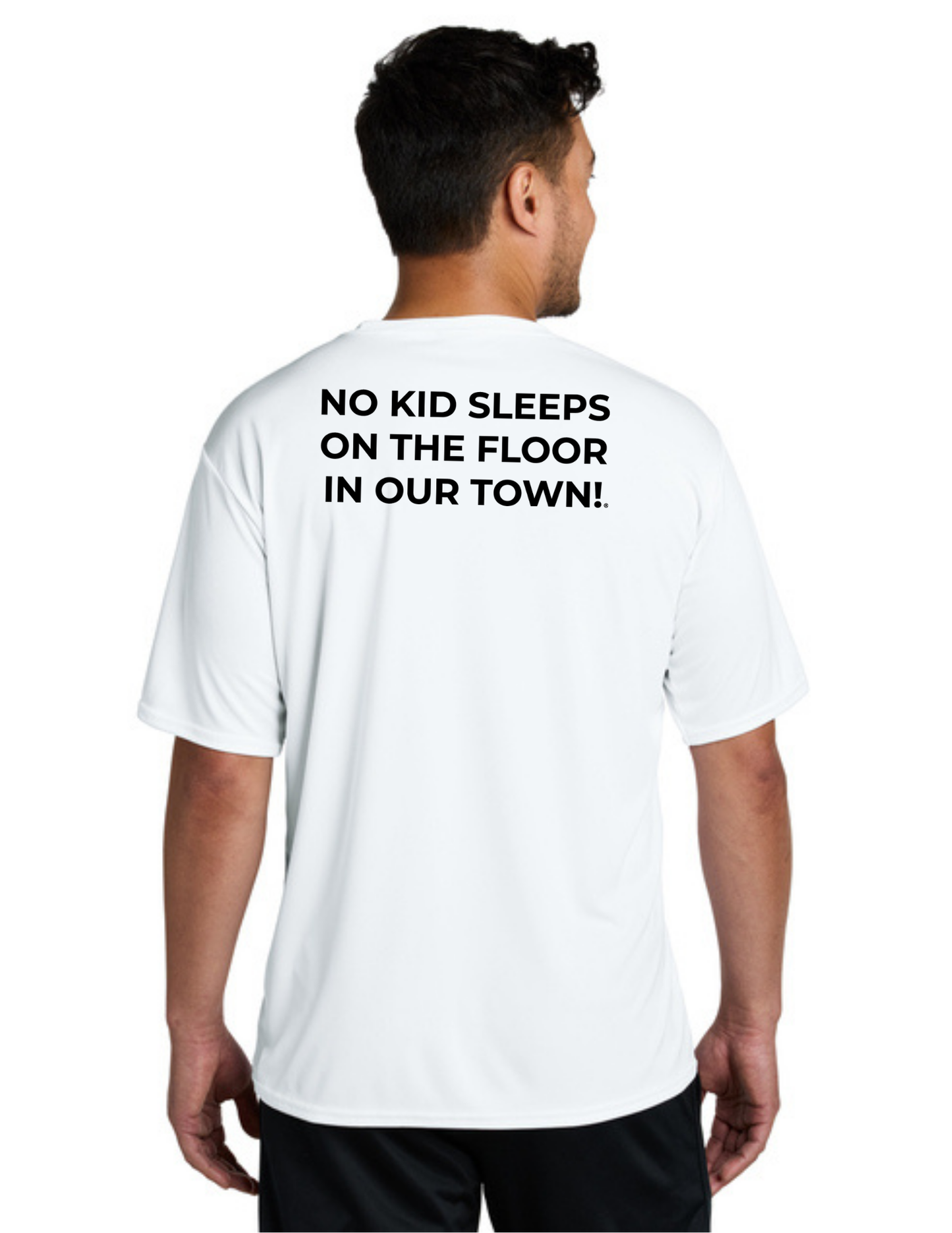LEGACY - Short Sleeve UV Performance Shirt (WHITE) - "ESTABLISHED" LOGO