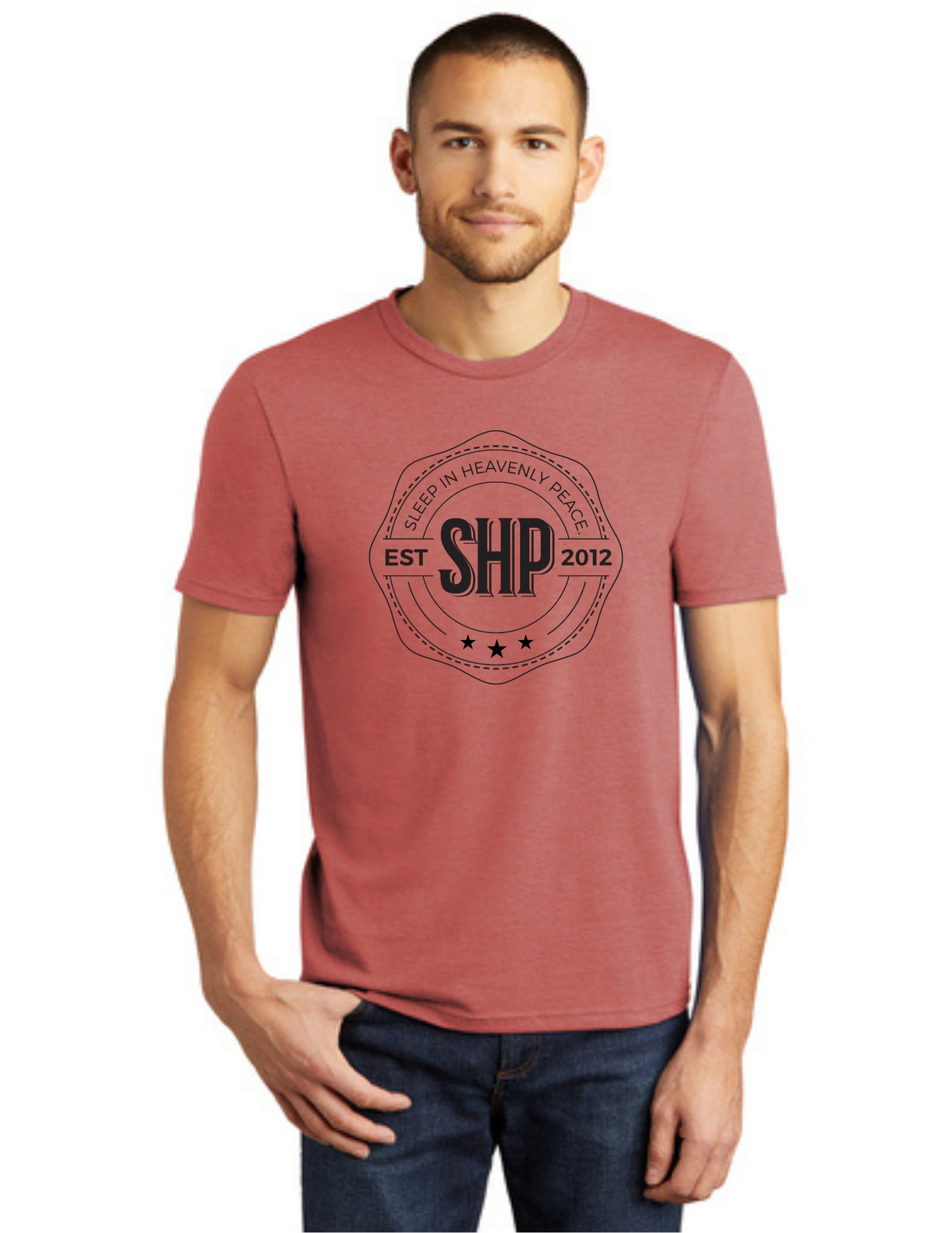LEGACY - Short Sleeve (BLUSH PINK) - "ESTABLISHED" LOGO