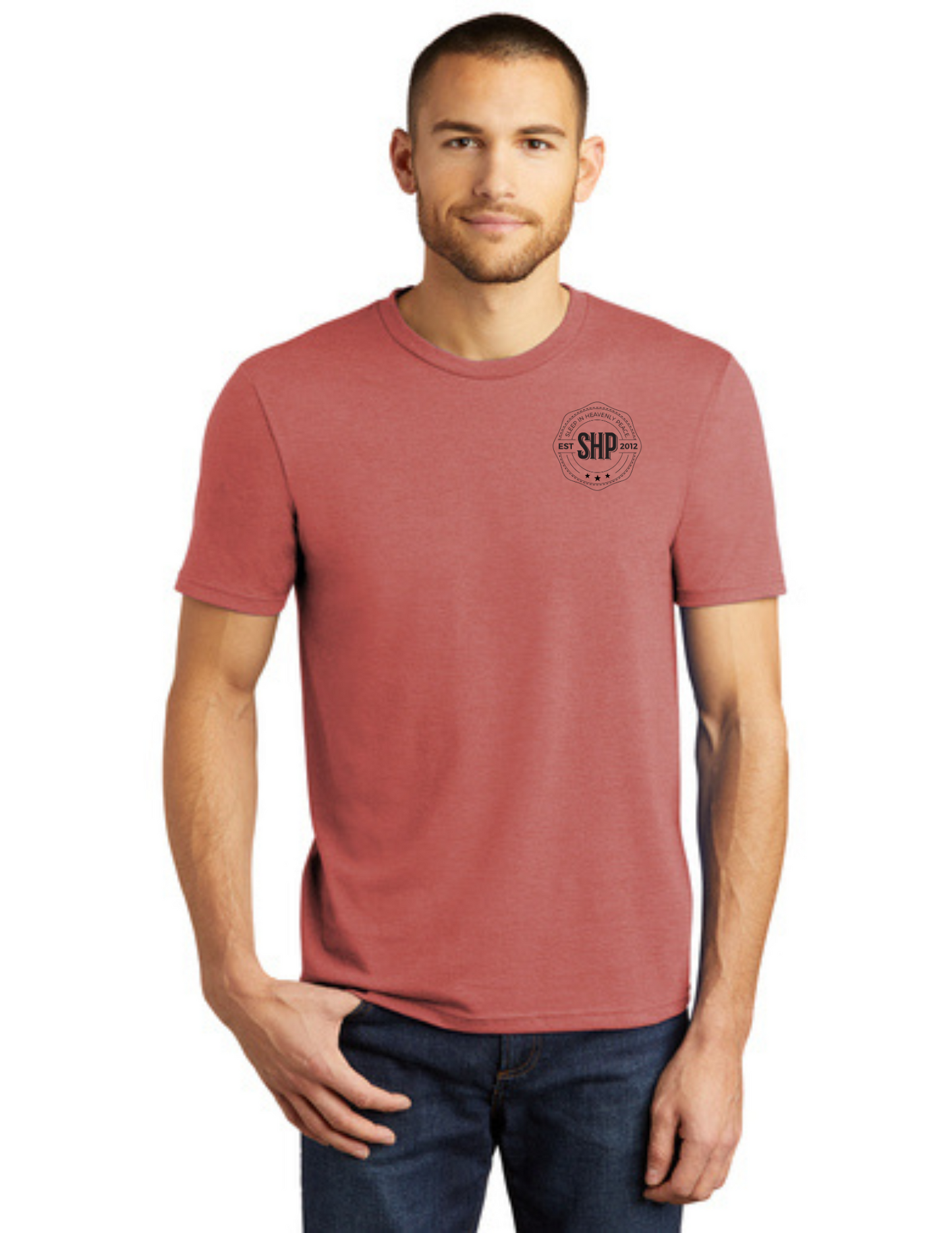 LEGACY - Short Sleeve (BLUSH PINK) - "ESTABLISHED" LOGO
