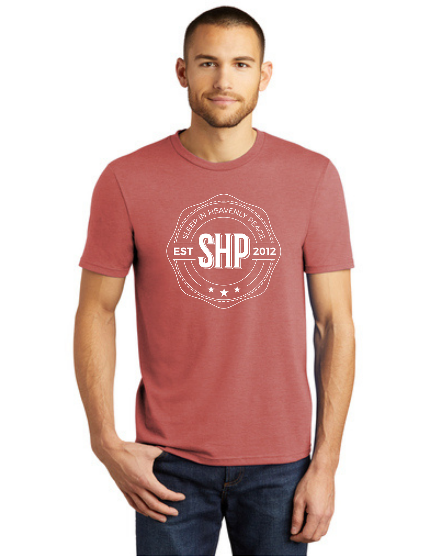 LEGACY - Short Sleeve (BLUSH PINK) - "ESTABLISHED" LOGO