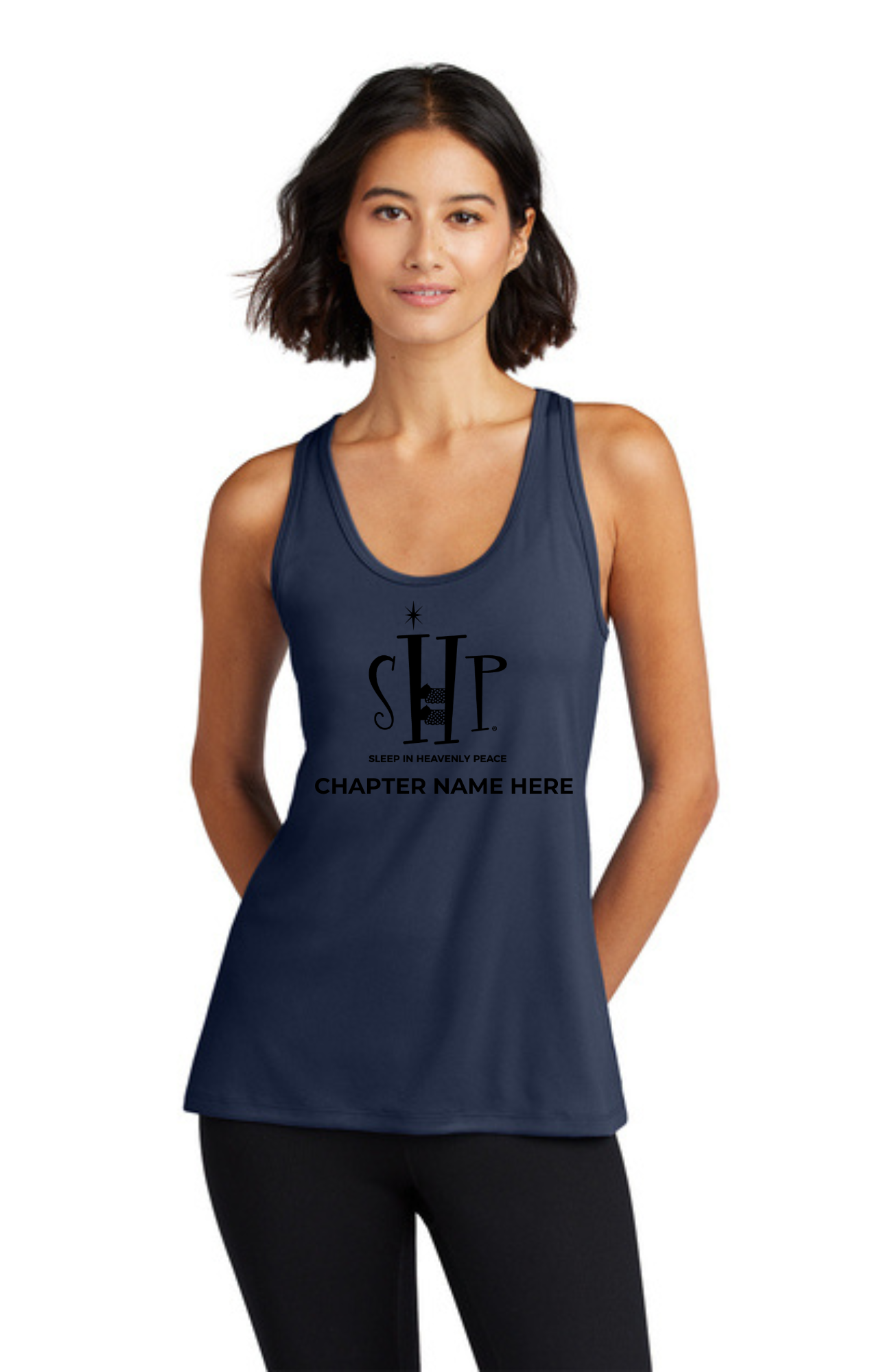 Chapter - WOMEN'S Performance UV Tank (TRUE NAVY) - "CHAPTER NAME"