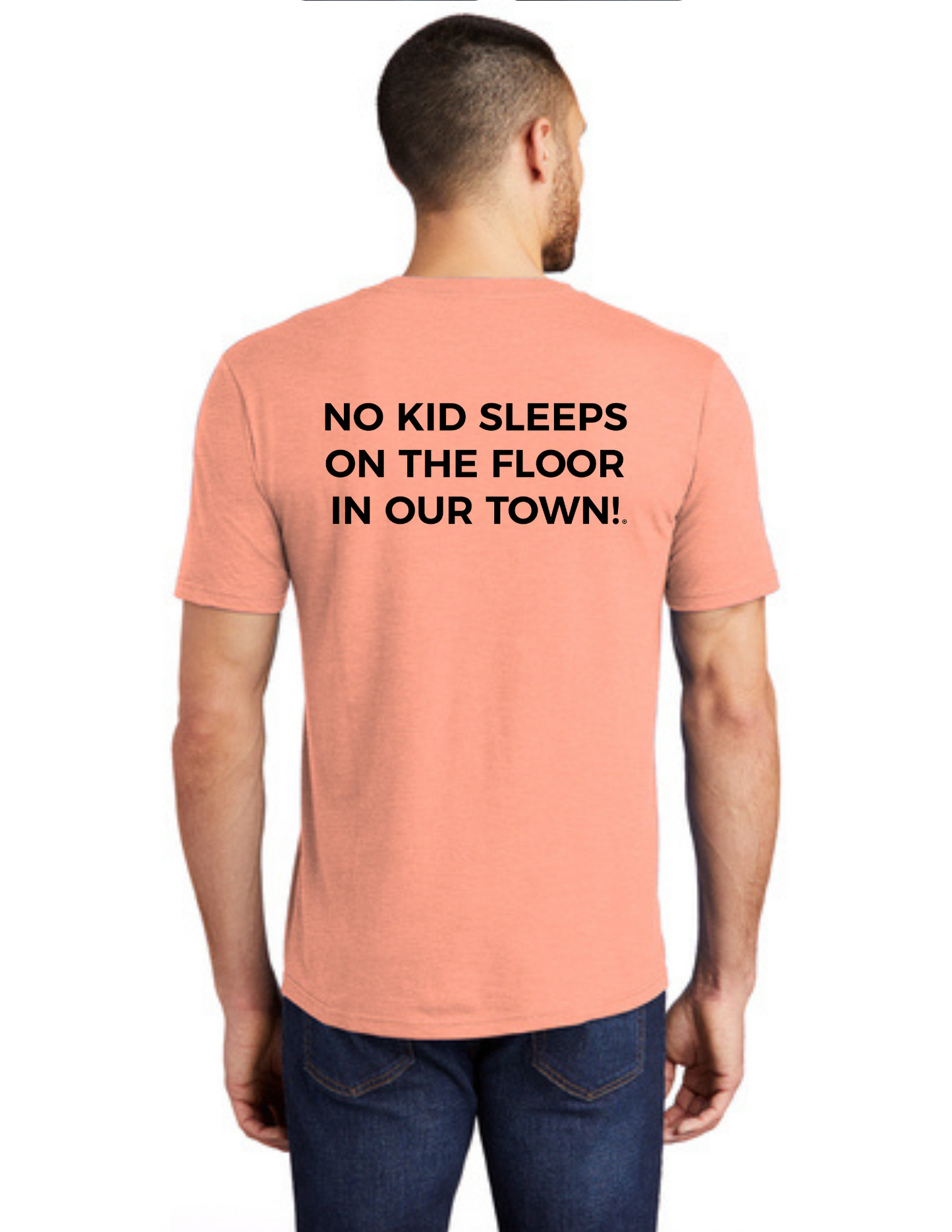 LEGACY - Short Sleeve (HEATHERED DUSTY PEACH) - “SHELDON” LOGO