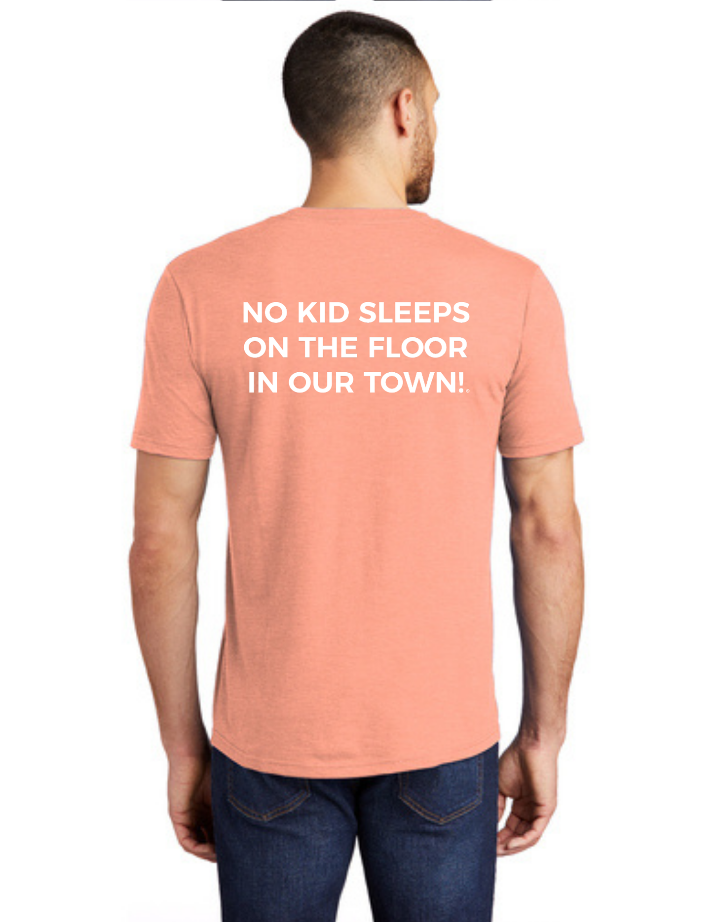 LEGACY - Short Sleeve (HEATHERED DUSTY PEACH) - “SHELDON” LOGO