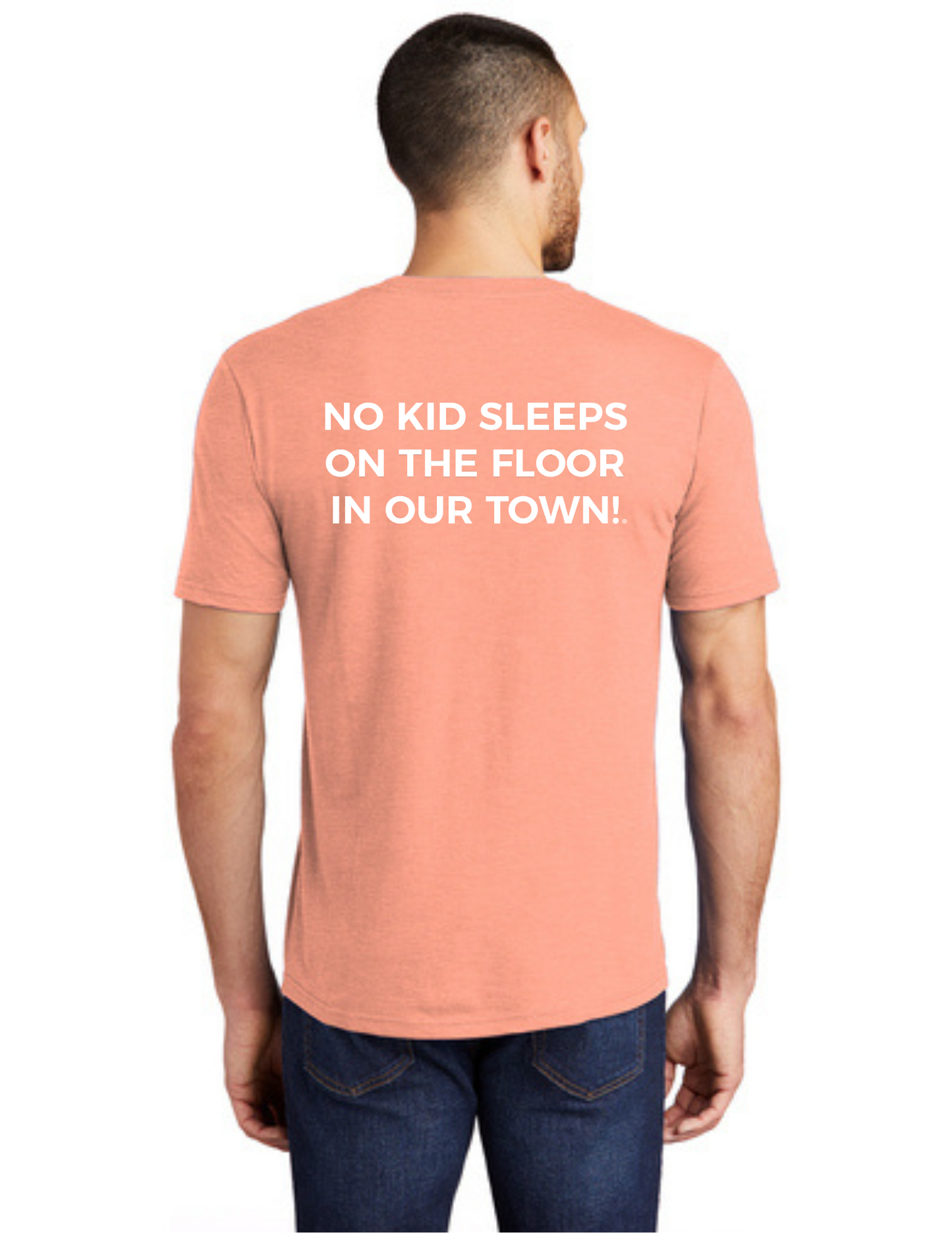 LEGACY - Short Sleeve (HEATHERED DUSTY PEACH) - "ESTABLISHED" LOGO