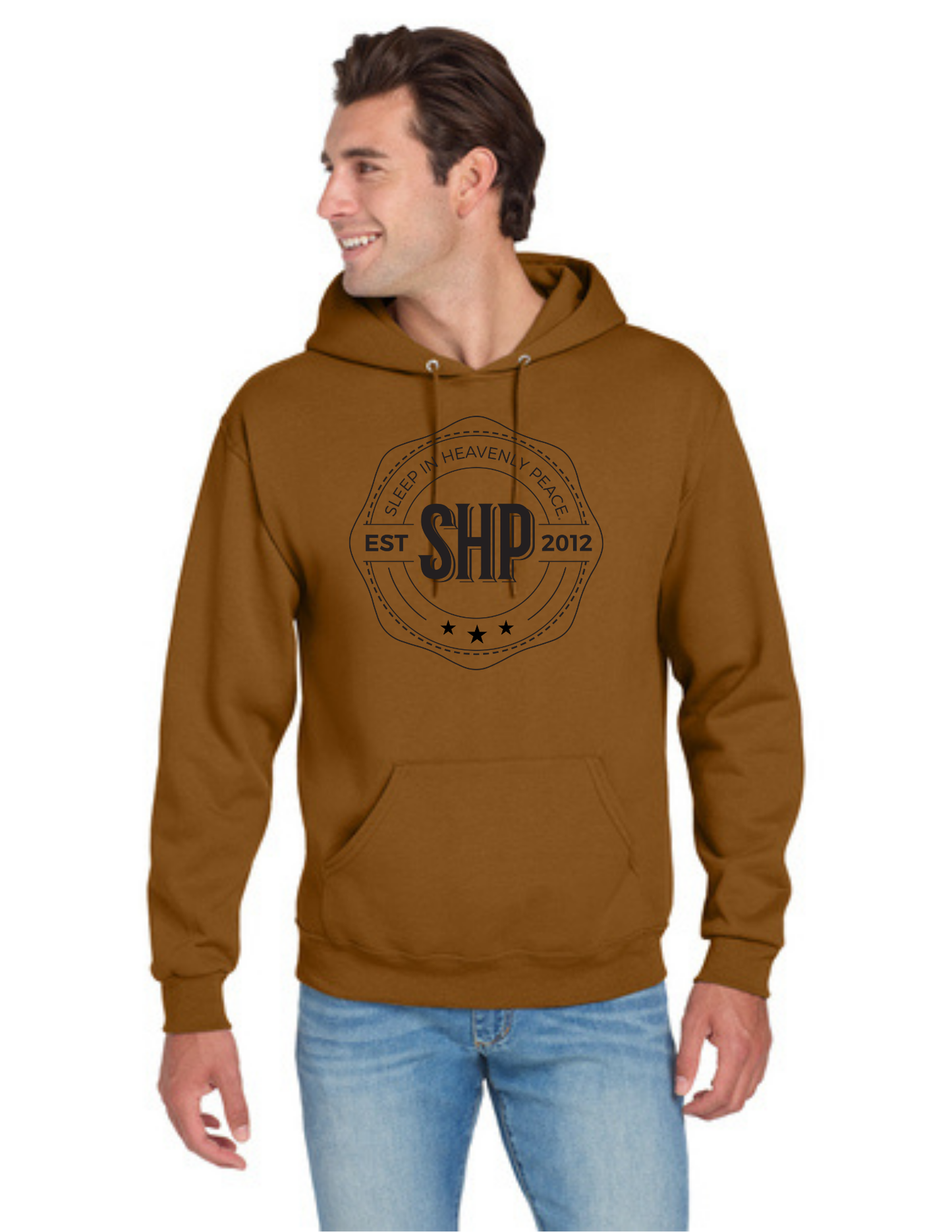 LEGACY - Hoodie (GOLDEN PECAN) - "ESTABLISHED" LOGO