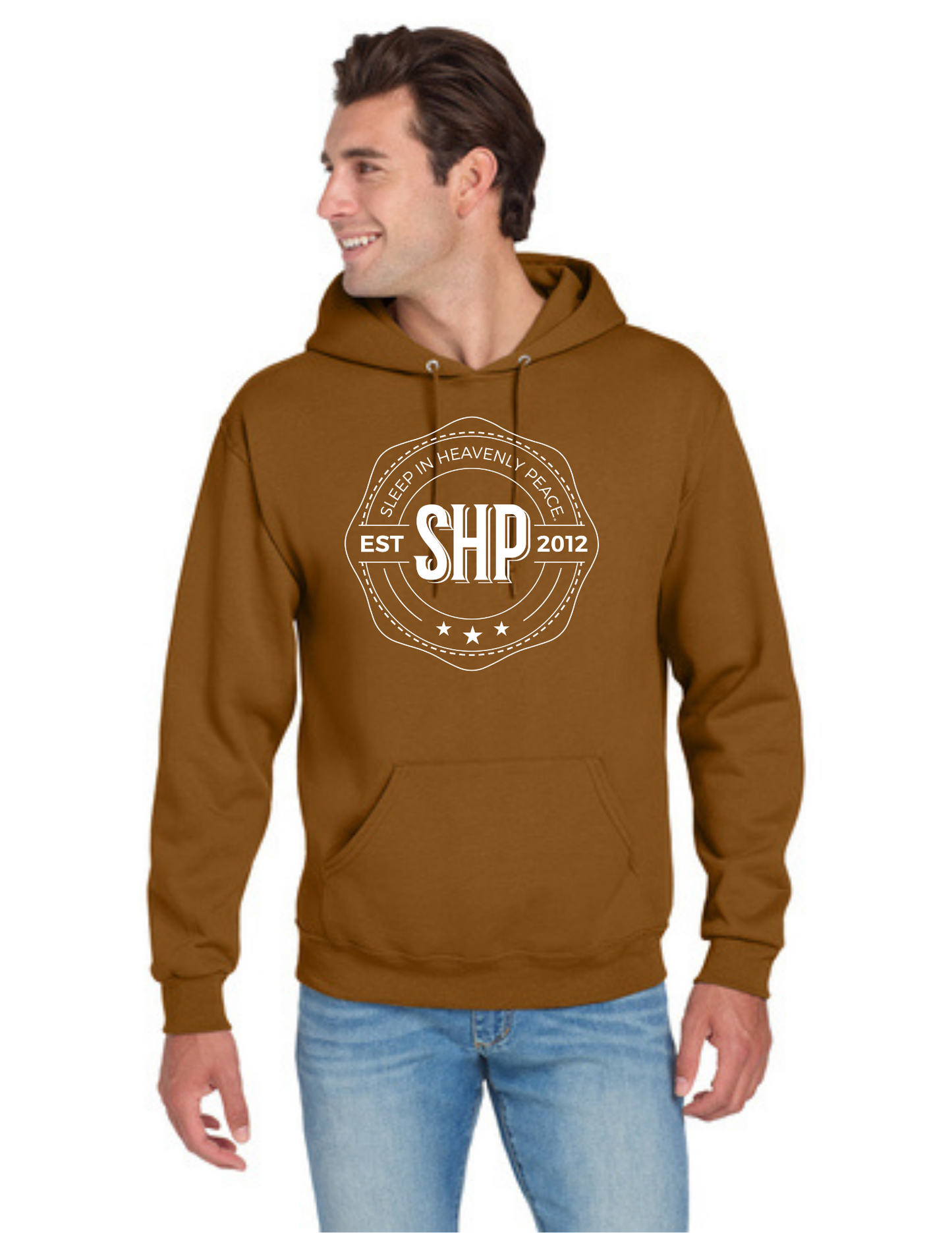 LEGACY - Hoodie (GOLDEN PECAN) - "ESTABLISHED" LOGO