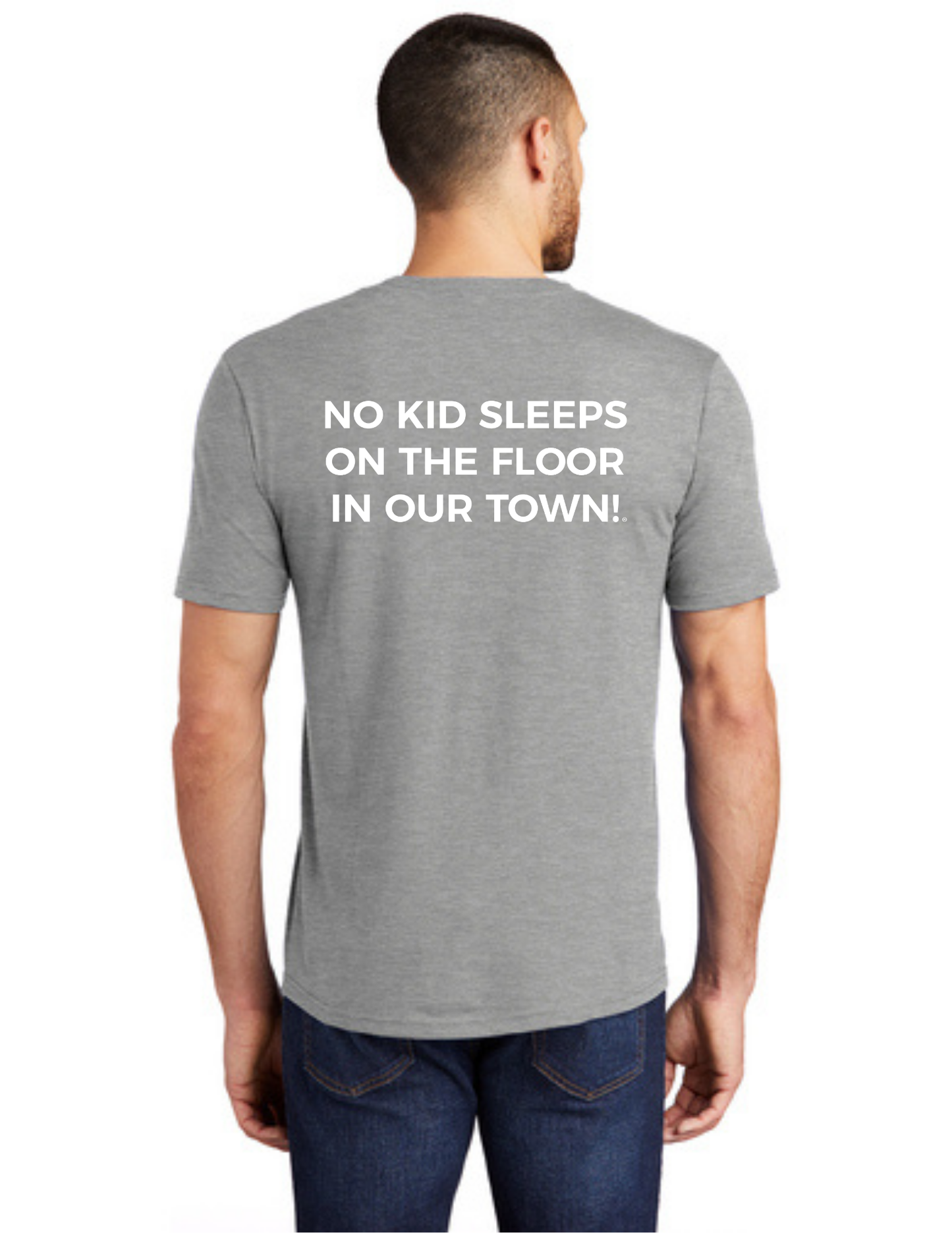 LEGACY - Short Sleeve (HEATHERED GREY) - "ESTABLISHED" LOGO