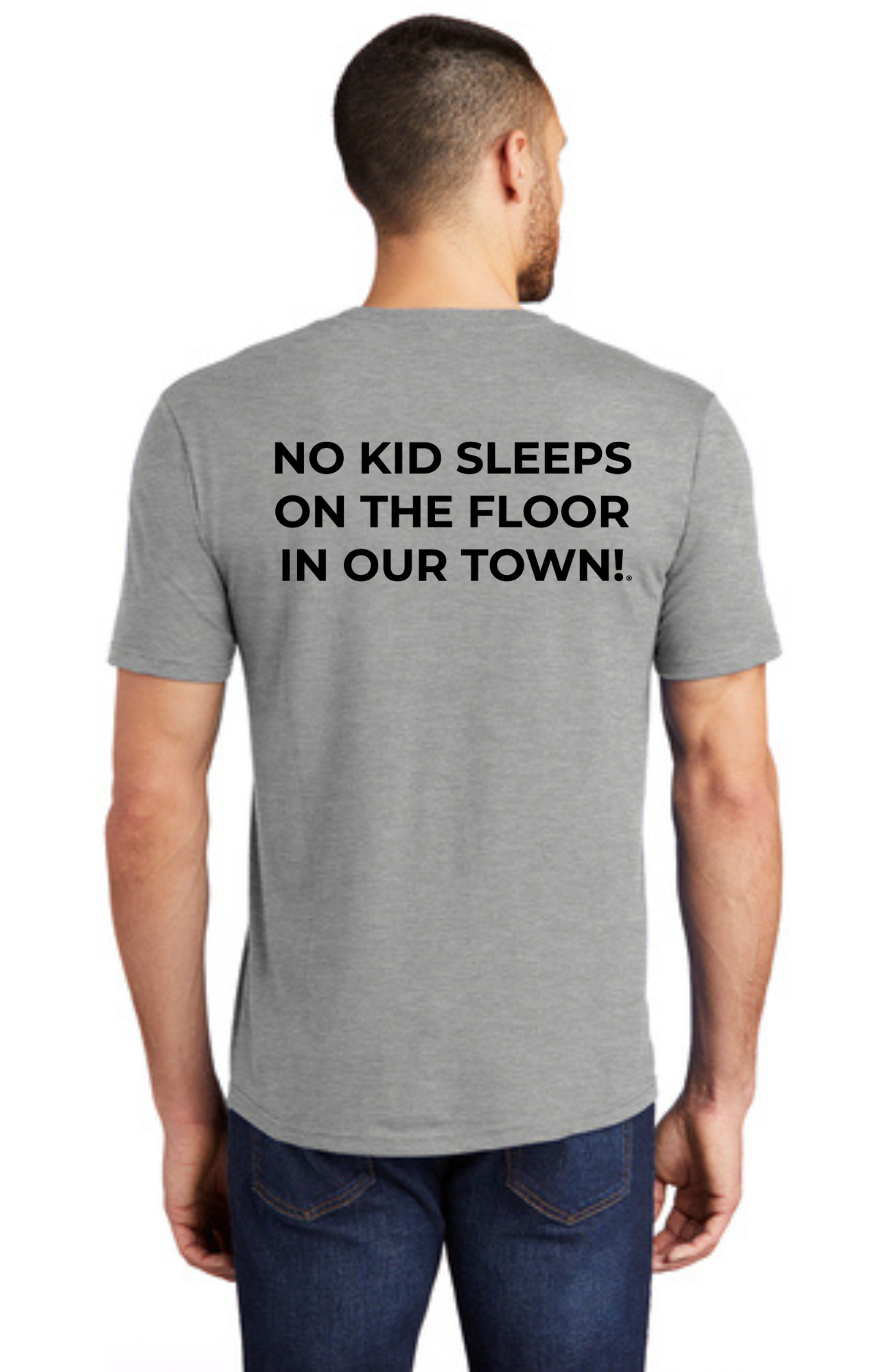 LEGACY - Short Sleeve (HEATHERED GREY) - “SLEEP CIRCLE” LOGO
