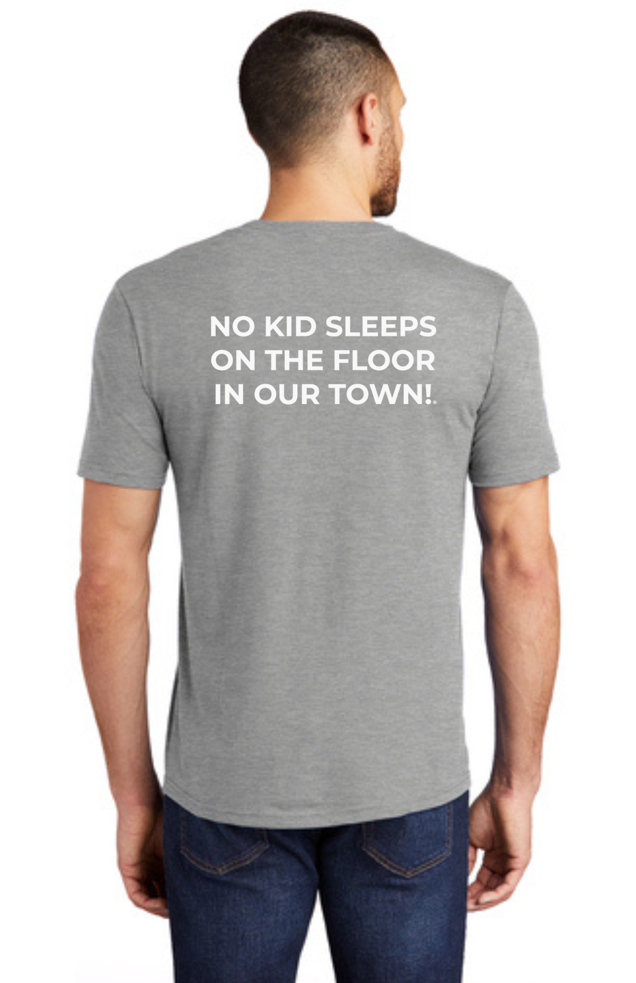 LEGACY - Short Sleeve (HEATHERED GREY) - “SLEEP CIRCLE” LOGO