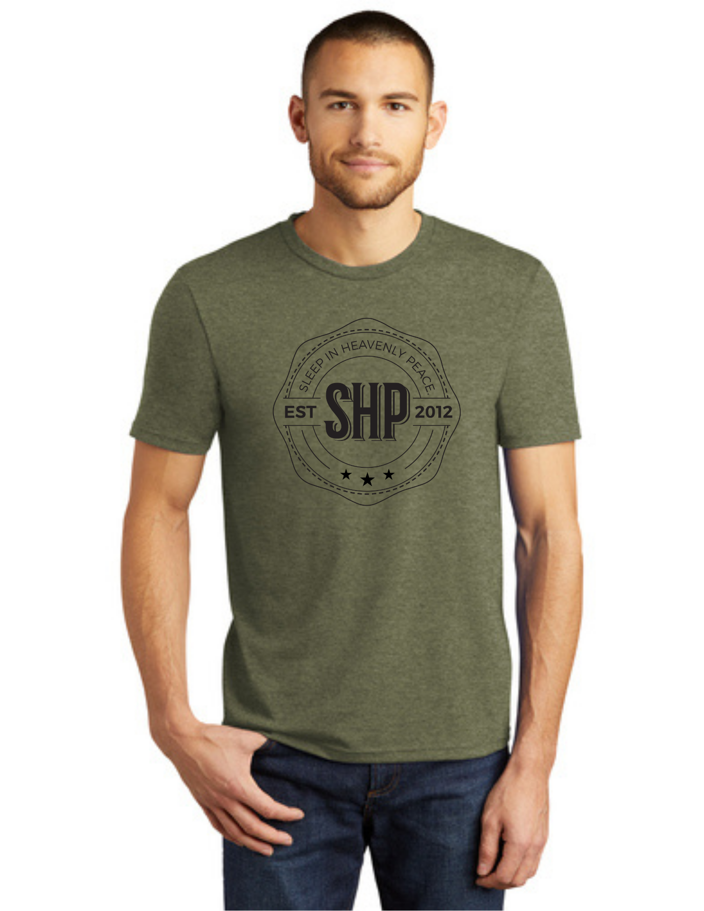 LEGACY - Short Sleeve (MILITARY GREEN FROST) - "ESTABLISHED" LOGO