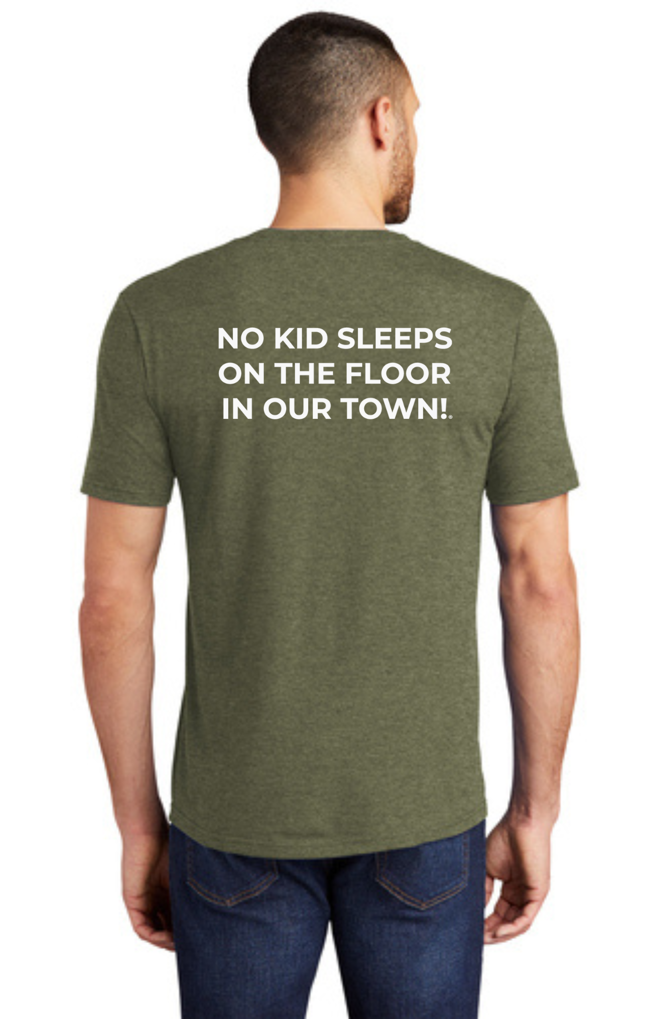 LEGACY - Short Sleeve (MILITARY GREEN FROST) - “SLEEP CIRCLE” LOGO