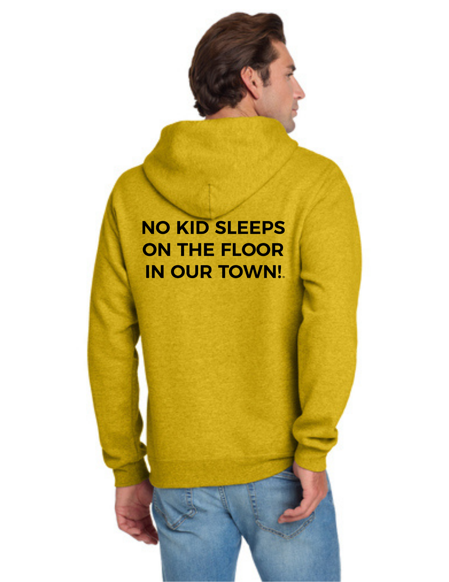 LEGACY - Hoodie (MUSTARD HEATHER) - "ESTABLISHED" LOGO